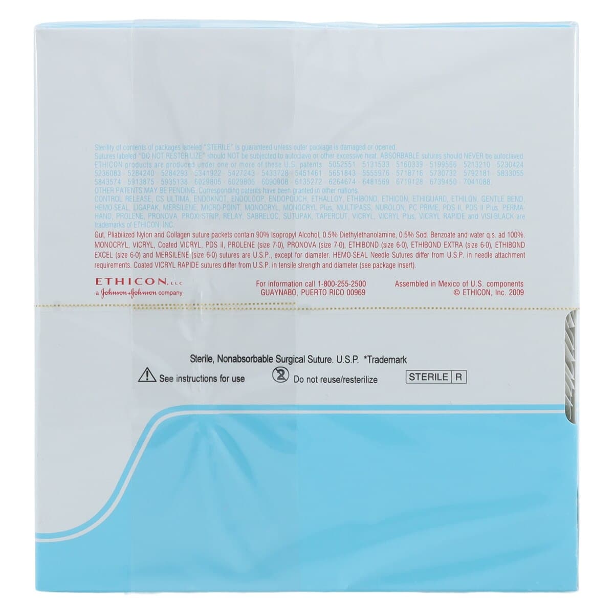 Ethicon Perma-Hand Silk Suture, Non-Absorbable, Braided, Coated, Black, Size 3-0, 12-18", A184H, 36/Box thumbnail 3