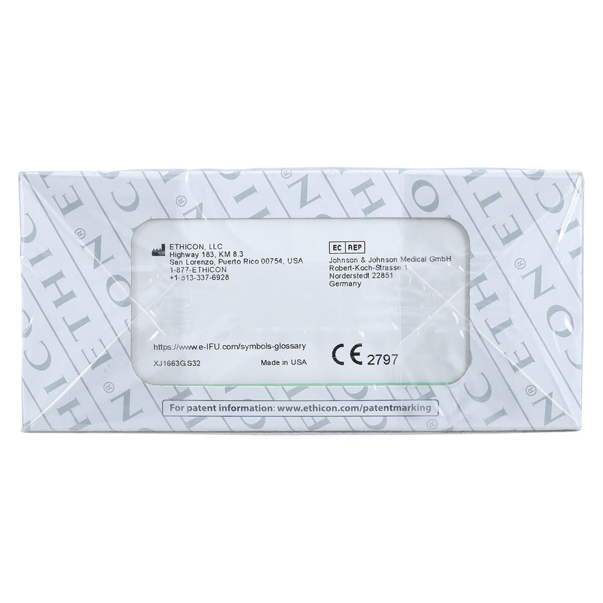 ETHILON Nylon Monofilament Non-Absorbable Suture, Size 3-0, 18", Black, PS-1 Precision Point Reverse Cutting Needle, 3/8 Circle, 12/Pkg thumbnail 3