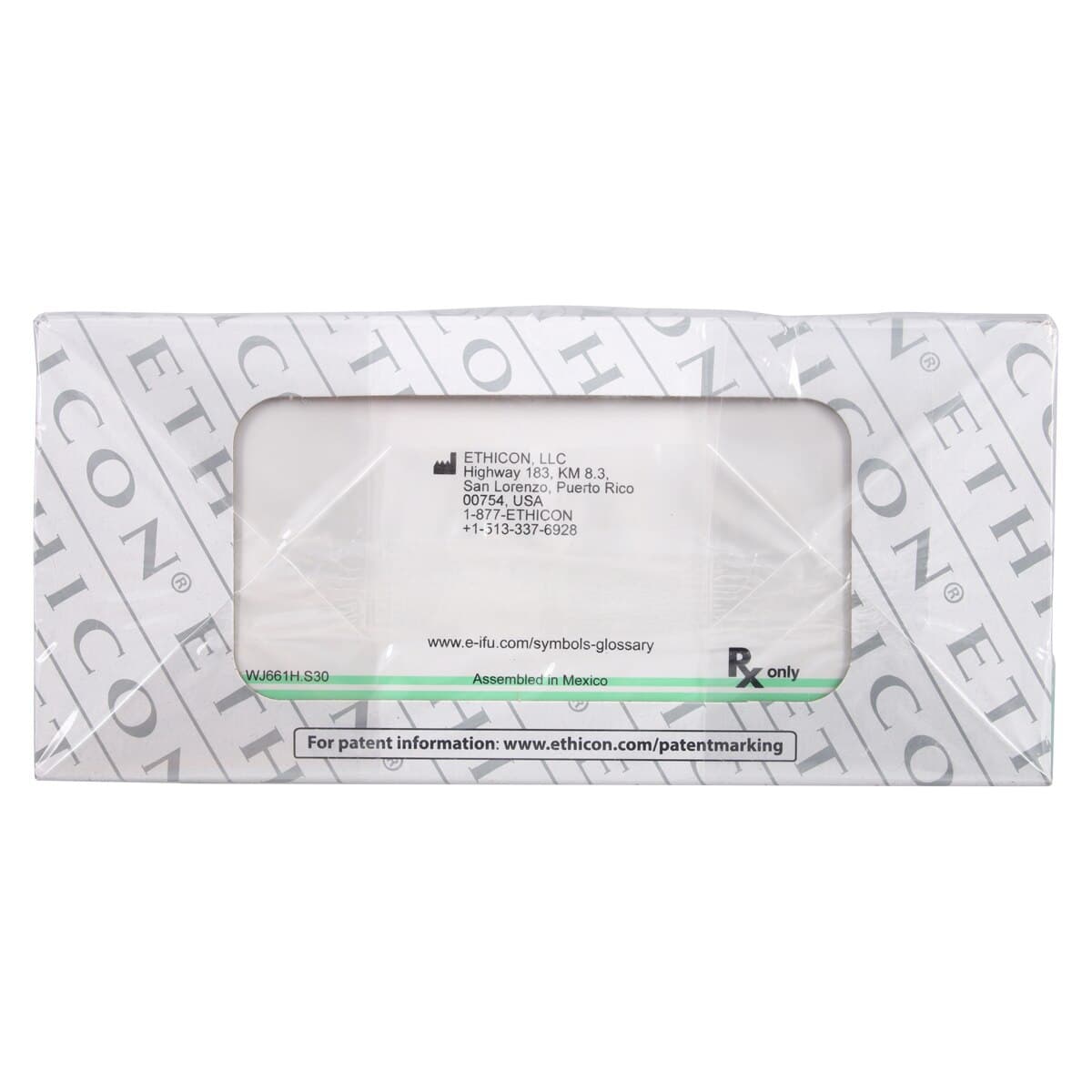Ethicon Ethilon Nylon Suture, 5-0, 18", Black, Monofilament, Non-Absorbable, FS-2 Reverse Cutting 3/8 Circle Needle, 19mm, 36/Bx thumbnail 3
