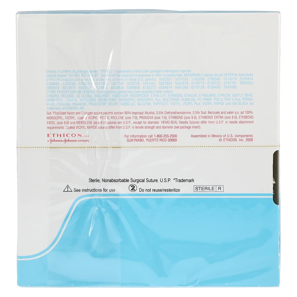 Ethicon PERMA-HAND Silk Suture, Size 3-0, 12-30", Black Braided, Non-Absorbable, Sutupak Pre-Cut, 36/Box, A304H thumbnail 3