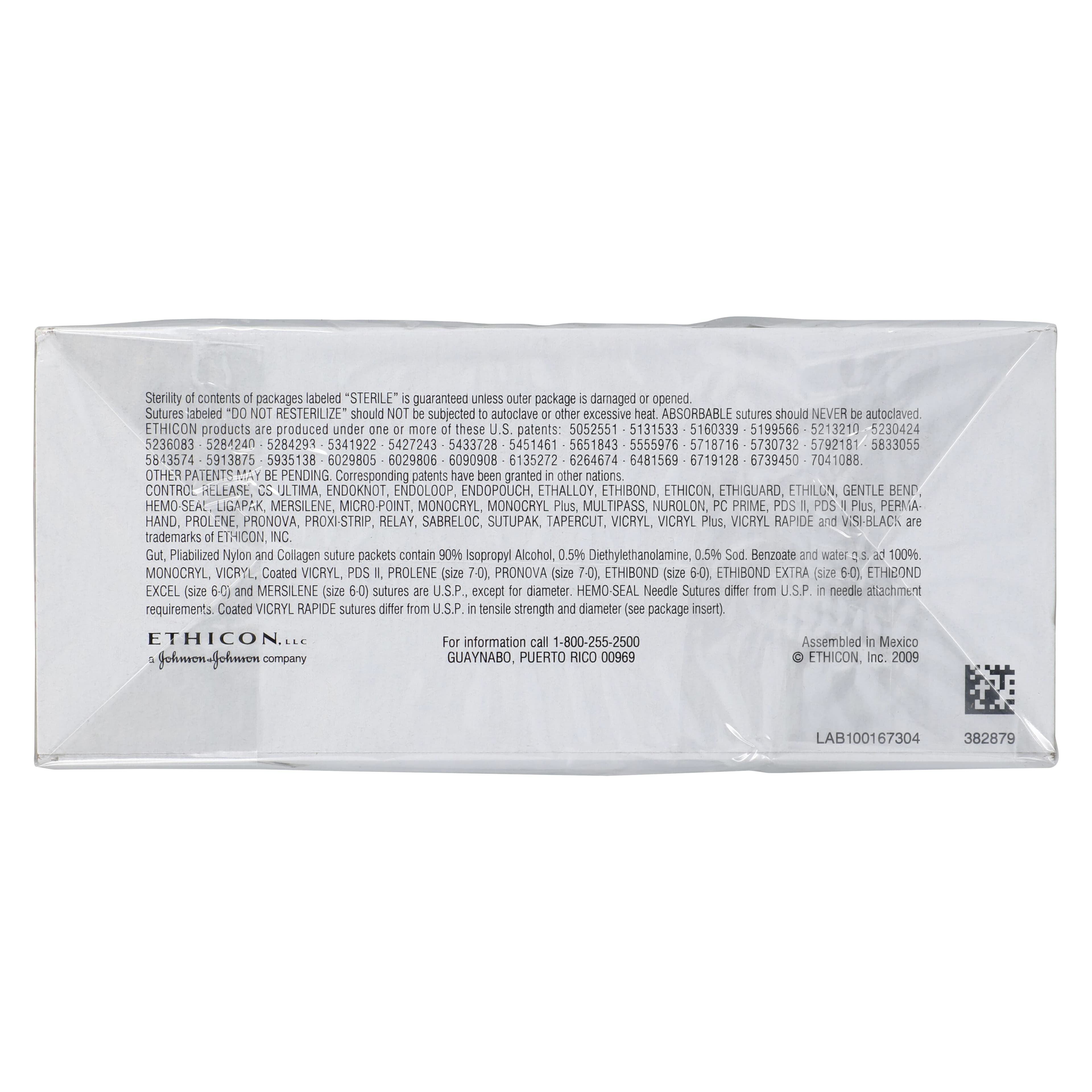 Ethicon Chromic Gut Surgical Suture, 4-0, 12" Reverse Cutting M-2 Needle, 1/4 Circle, 13mm, Brown, 12/Box, 751G thumbnail 4