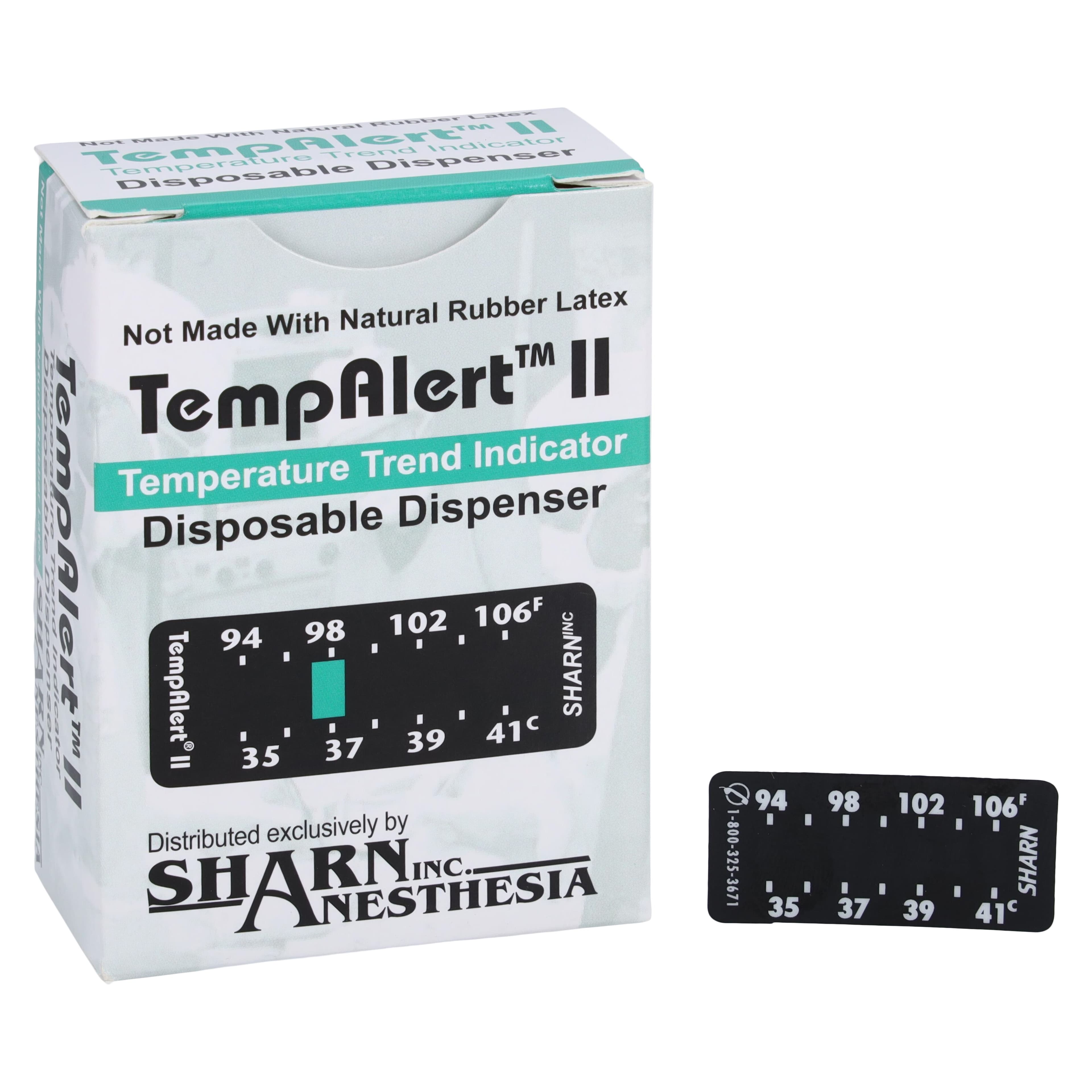 Temp Alert II Crystal Strips, Disposable Thermometer, 50/Box thumbnail 2