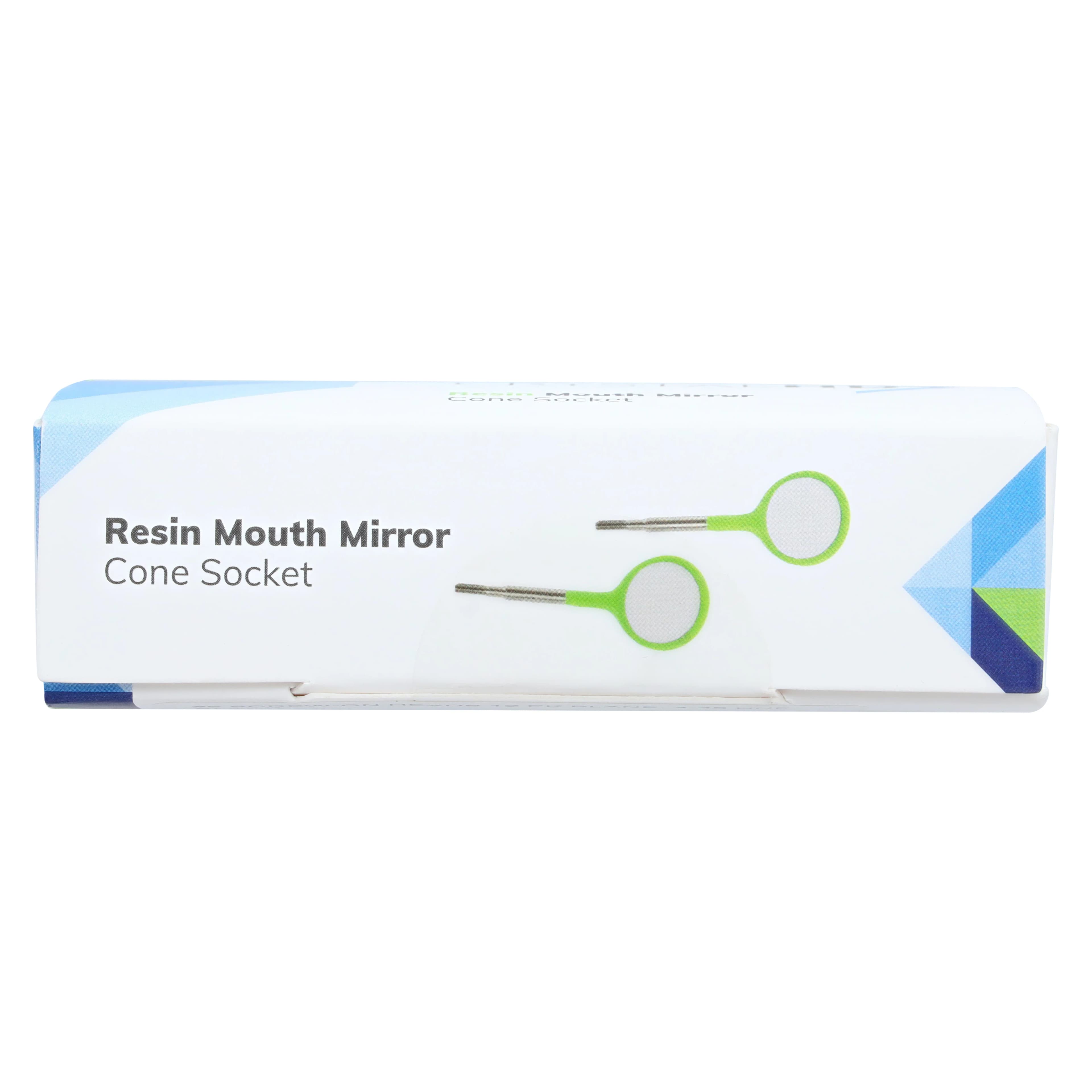 Zirc Crystal HD® #5 Black Resin Mouth Mirror Screw-On Heads, Cone Socket, 12/Pk, 50Z372K thumbnail 7