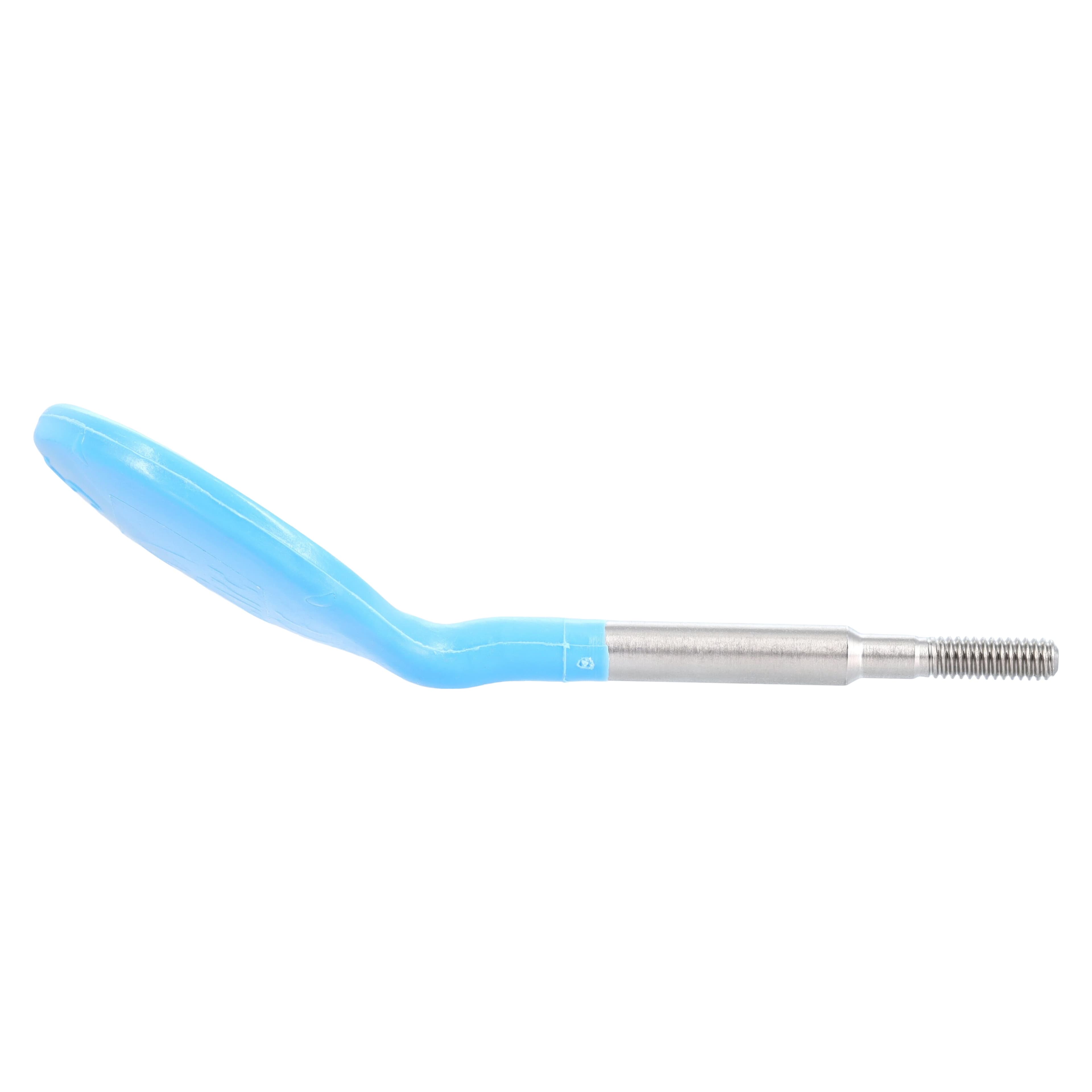 Zirc Crystal HD® #5 Neon Blue Resin Mouth Mirror Screw-On Heads, Cone Socket, 12/Pack, 50Z372N thumbnail 4