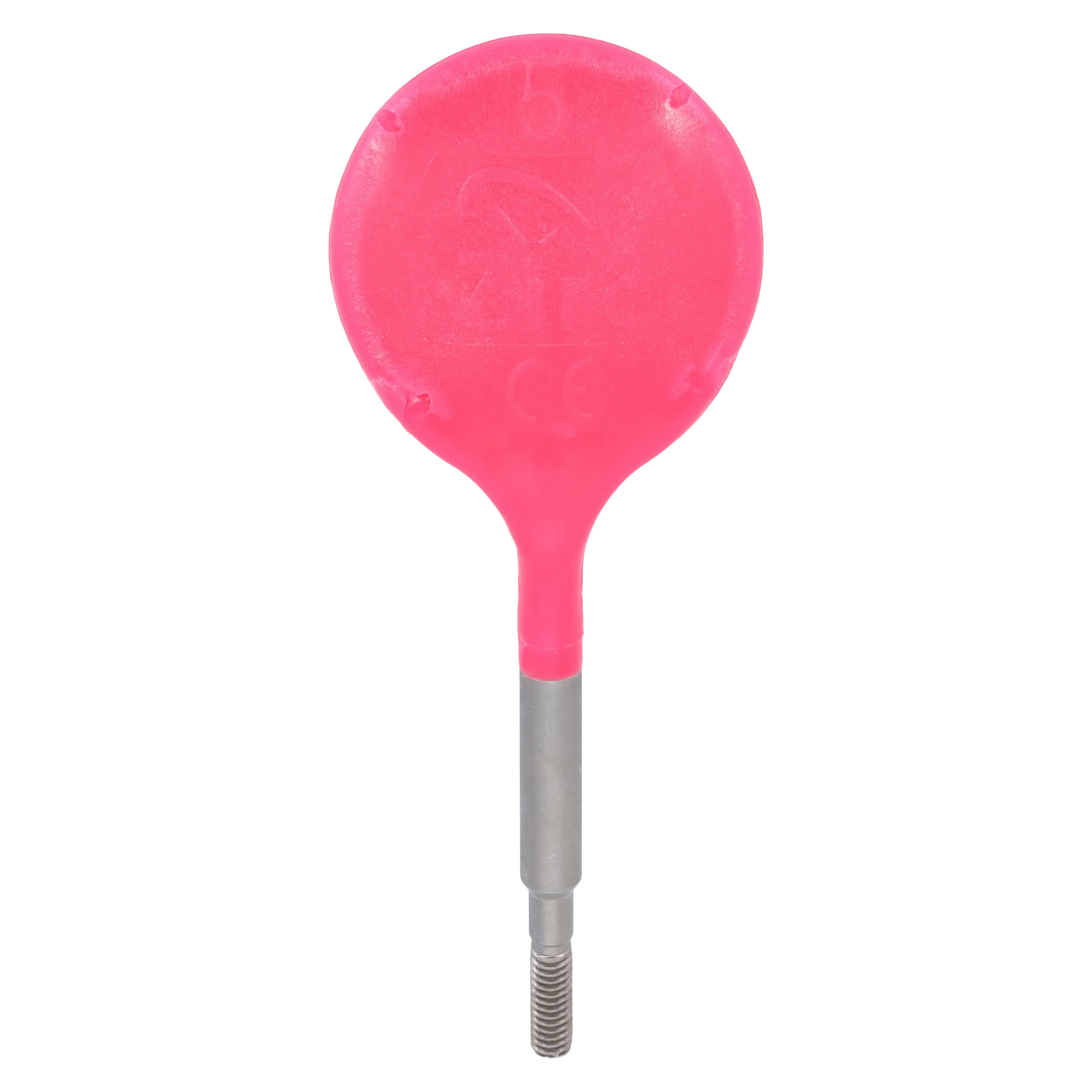 Crystal HD® Plastic Mouth Mirror Head, #5, Cone Socket, Neon Pink, 12/Pkg, 50Z372S thumbnail 5