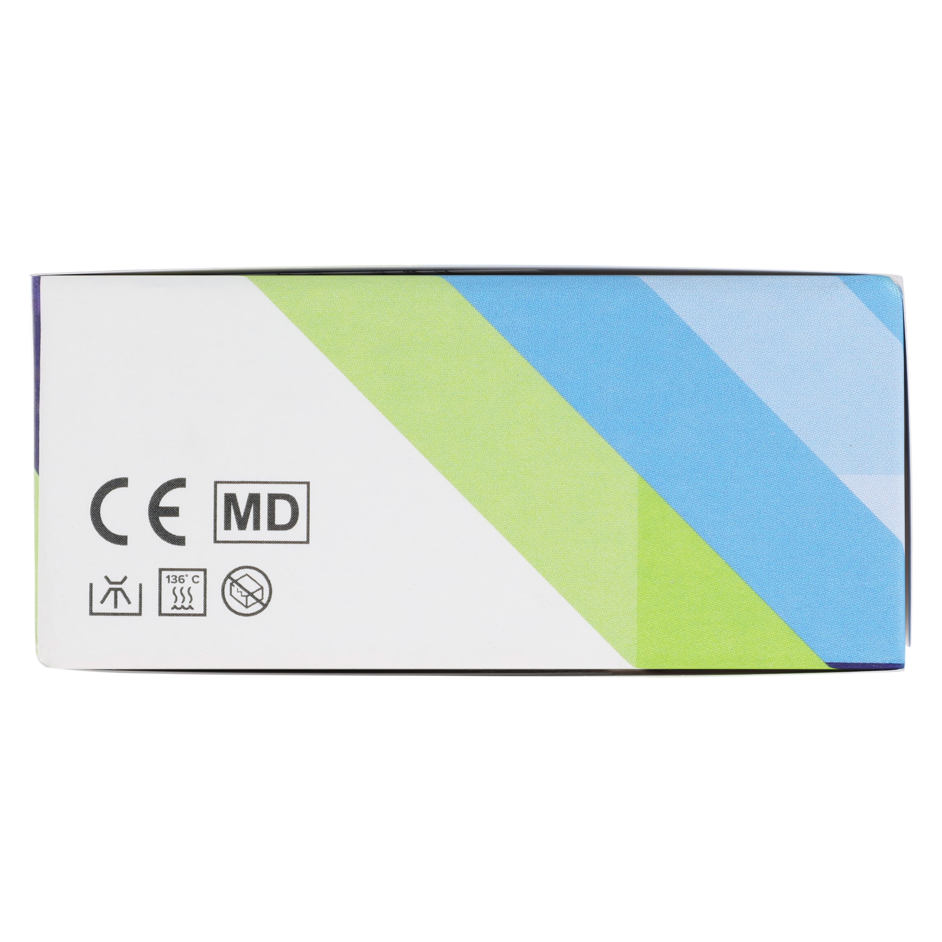 Zirc Crystal HD Plastic Mouth Mirror Head, #5 Cone Socket, Assorted Pastel, 12/Pkg, 50Z372-Pstl thumbnail 8