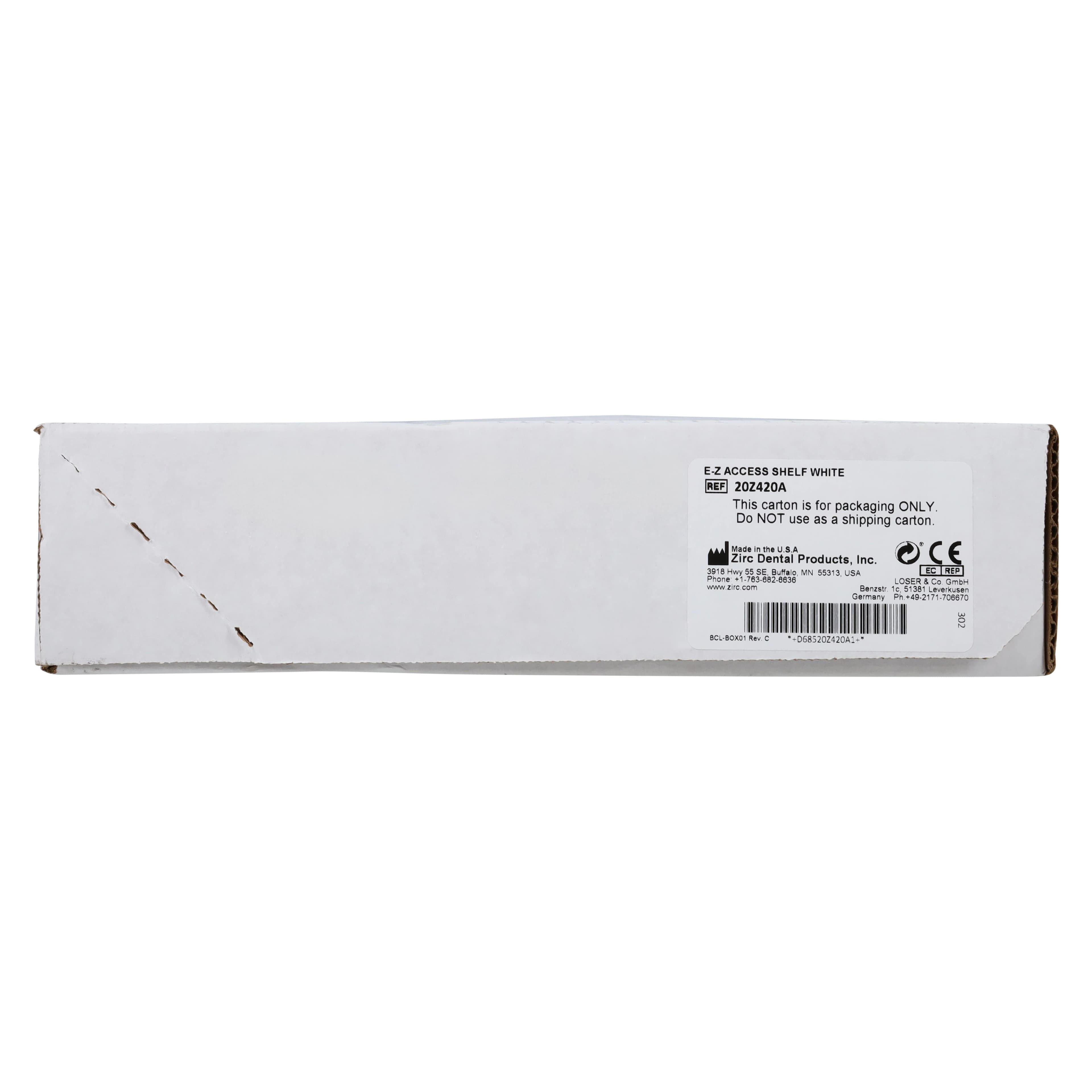 Zirc E-Z Access Shelf, White, 13¾" x 10¼", 20Z420A thumbnail 6