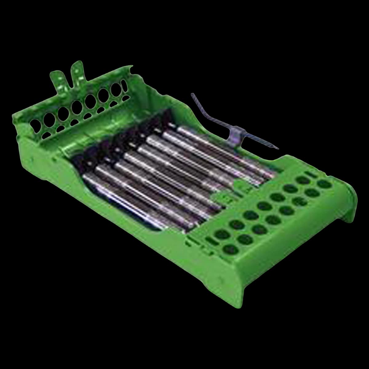 Neon Green E-Z Jett® Cassette 8-Place, 50Z927P - Neon Green E-Z Jett® Cassette 8-Place - Image 1