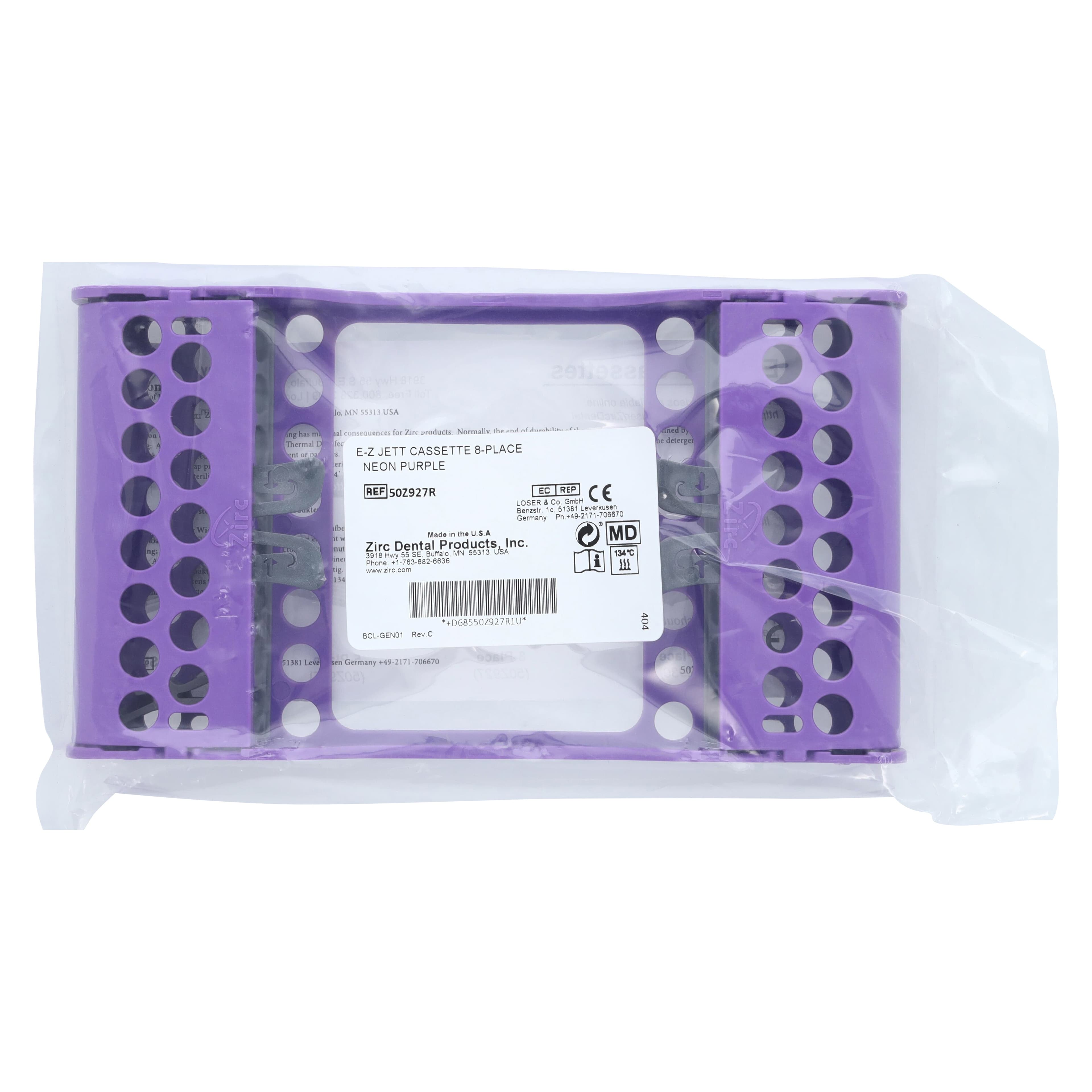 Zirc E-Z Jett Cassette 8-Place, Neon Purple, 50Z927R thumbnail 6