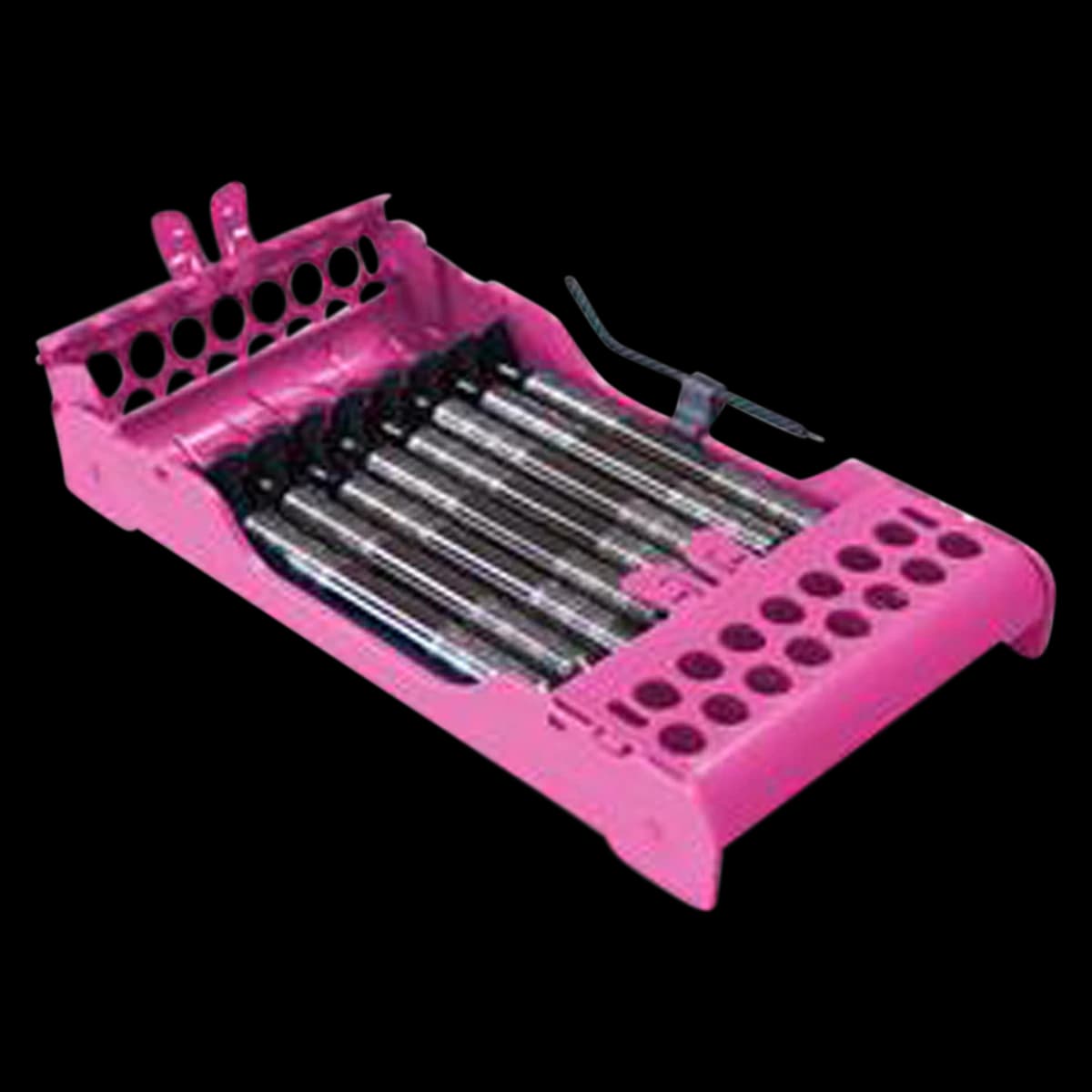 Zirc E-Z Jett® Cassette 8-Place, Neon Pink, 50Z927S - Neon Pink E-Z Jett® Cassette 8-Place - Image 1