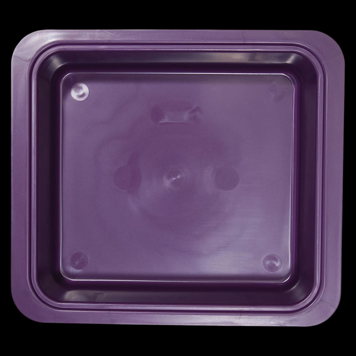 Zirc Procedure Tub, Plum, 12-1/4" x 10-7/8" x 2-3/4", 1/Pk, 20Z463E - Procedure Tubs, Plum, 1/Pk, 20Z463E - Image 1