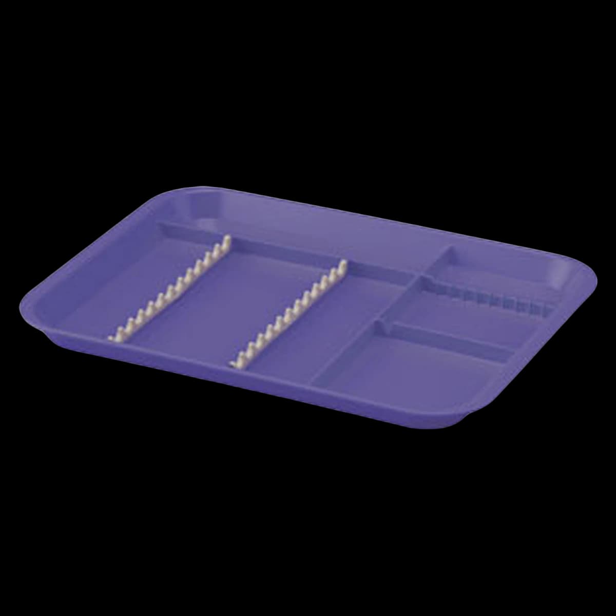 Zirc B-Lok Divided Set-Up Tray, Copper, Size B, 13-3/8" x 9-5/8" x 7/8", 20Z451-U - Zirc Divided B-Lok Setup Tray - Image 1