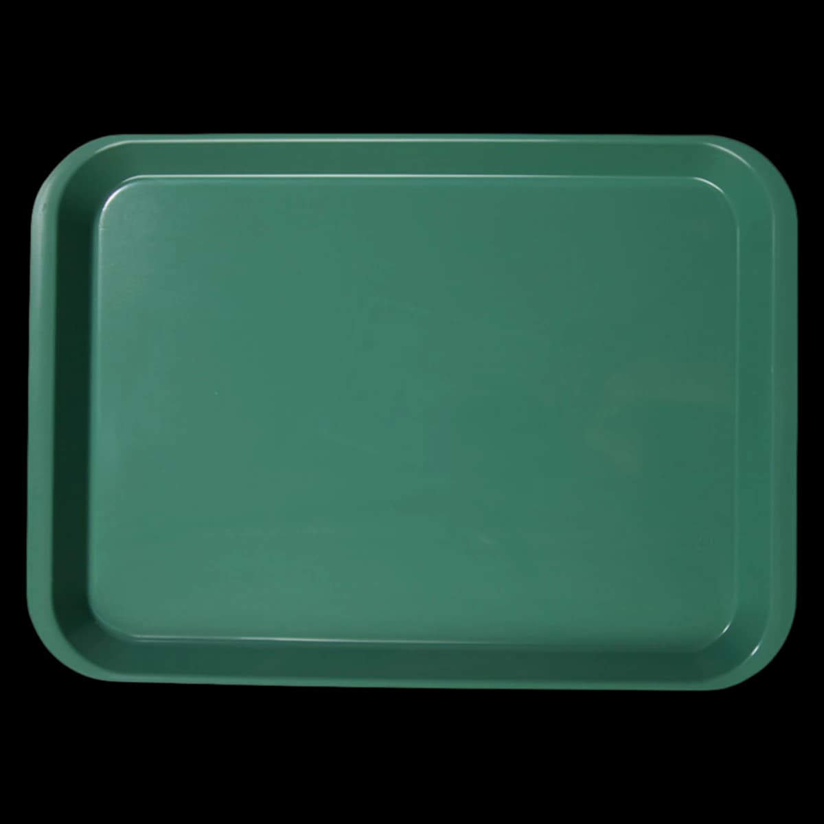 Zirc B-Lok Flat Set-Up Tray, Size B, Green, 13-3/8" x 9-5/8" x 7/8", 20Z401D - Zirc Flat B-Lok Setup Tray - Image 1