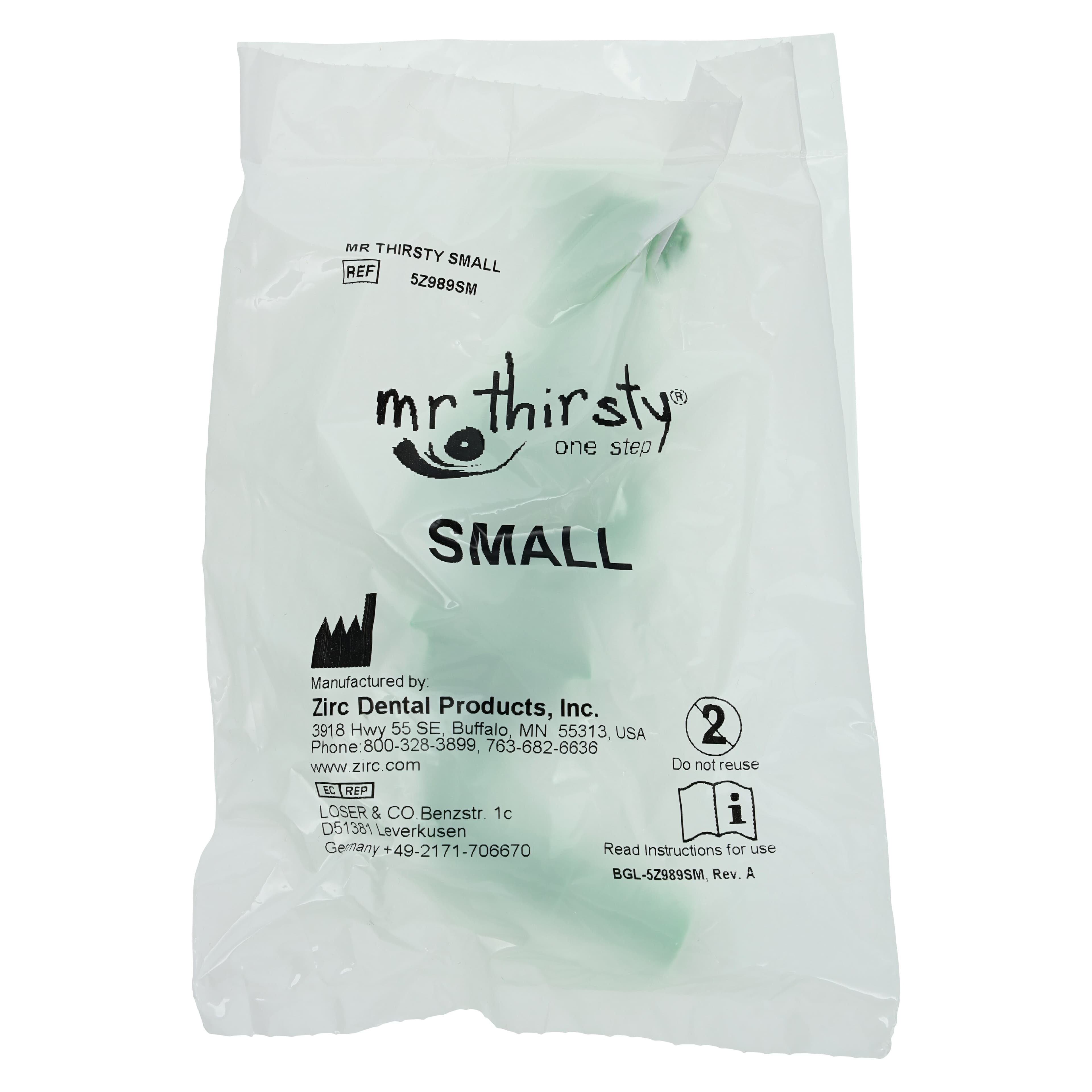 Mr. Thirsty One-Step Small/Green 100/Pk, 50Z989SM-B thumbnail 2