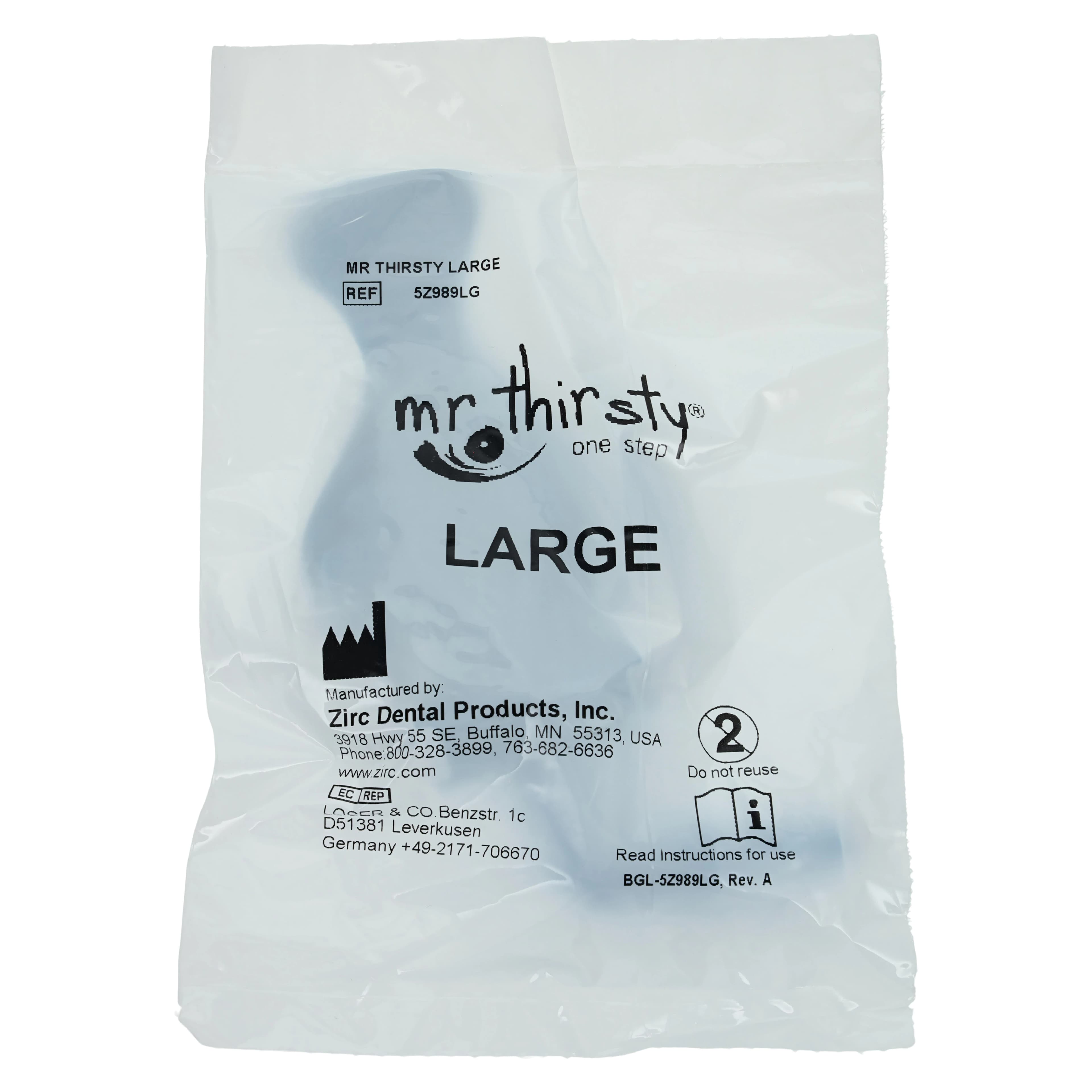 Mr. Thirsty One-Step Large/Blue 100/Pk, 50Z989LG-B thumbnail 2
