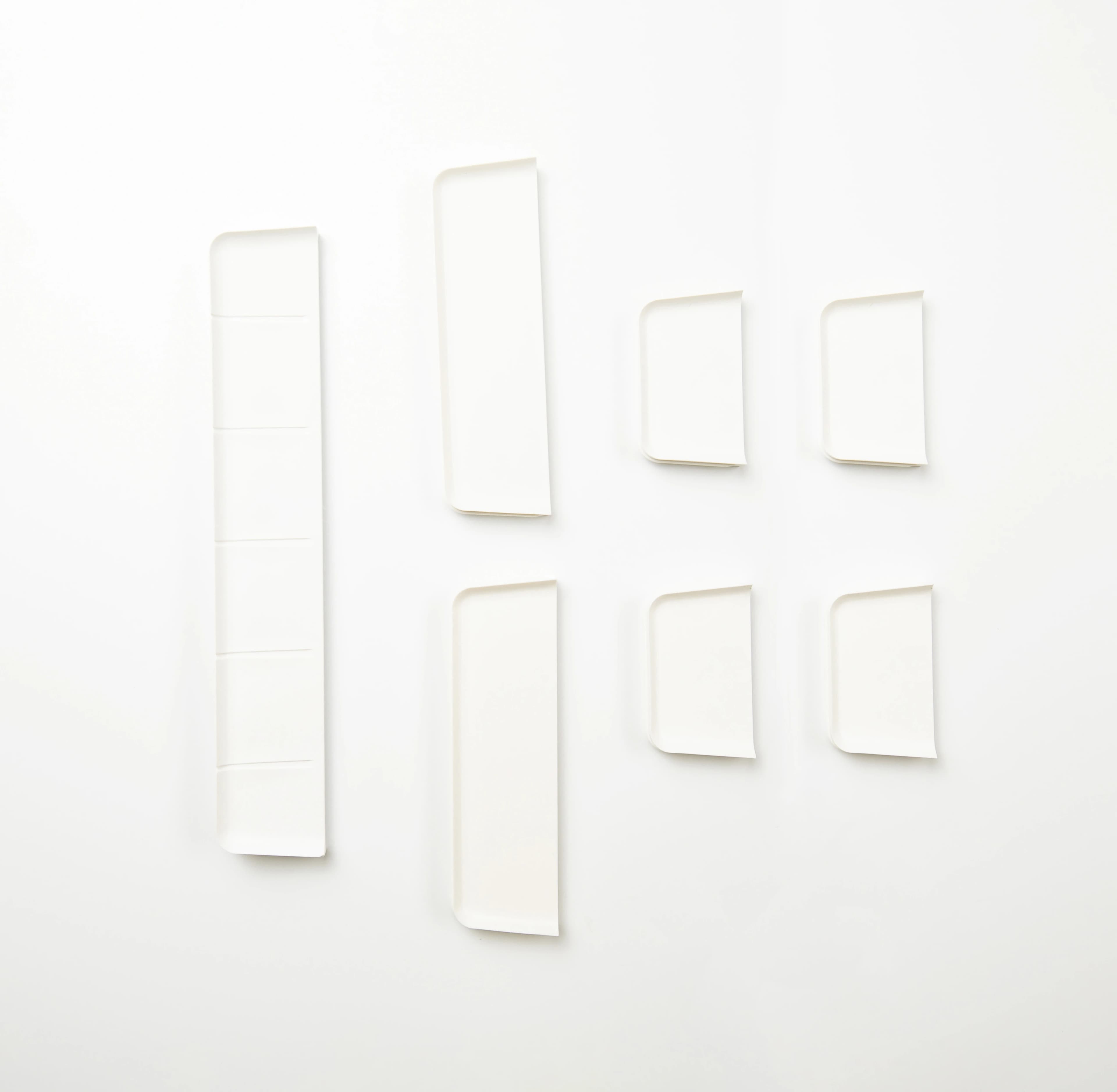 Zirc Dental Drawer Organizer, White, 11.5" x 6.6" x 2", with 7 Dividers, 20Z210A - Drawer Organizer White - Image 1