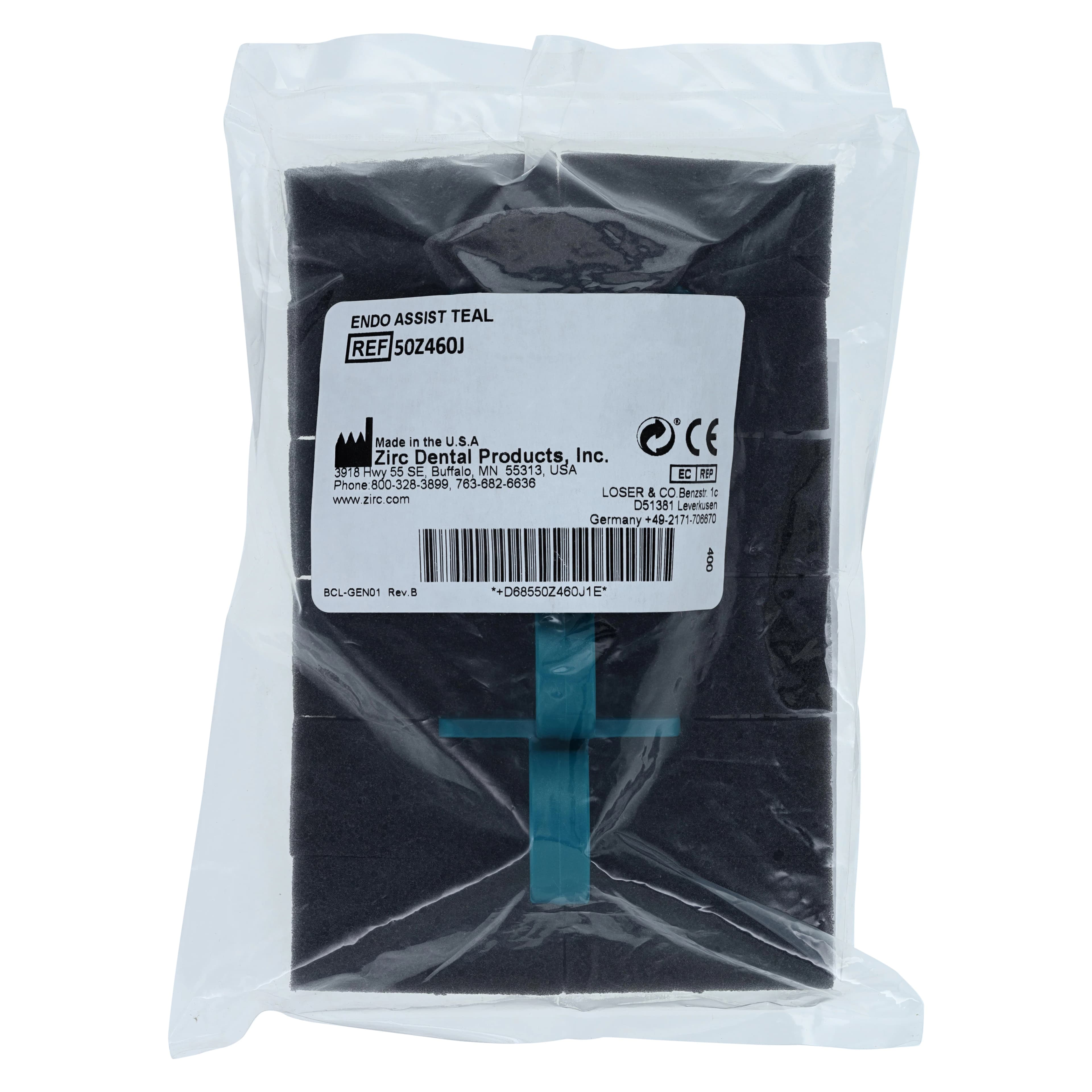 Zirc Endo Assist Ring Kit, Teal, 1/Pk, 50Z460J - Teal Endo Assist Ring Kit - Image 1
