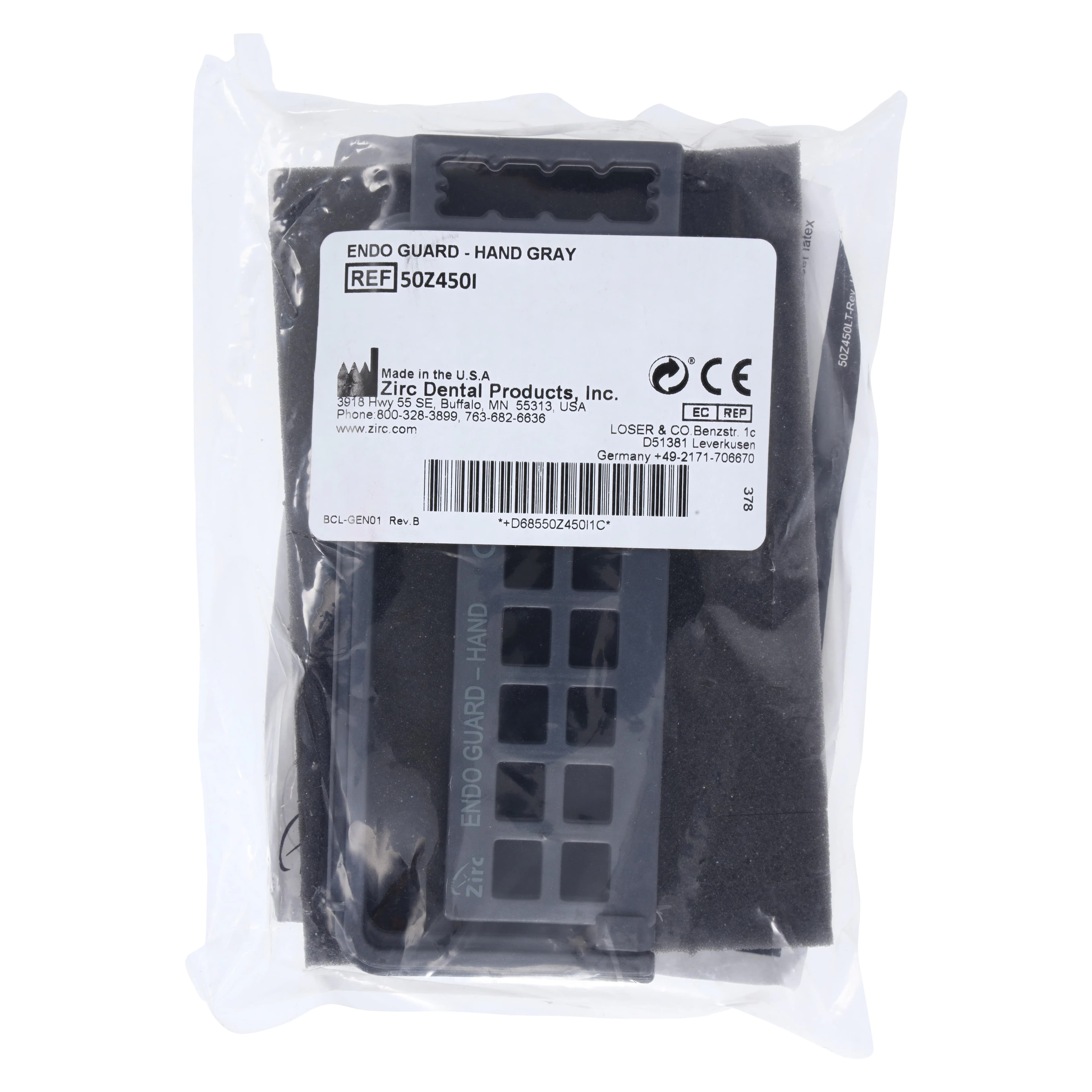 Zirc Steri-Endo Guard Hand Organizer, Gray, 16-Hole, 50Z450I - Grey Steri-Endo Guard Hand - Image 1