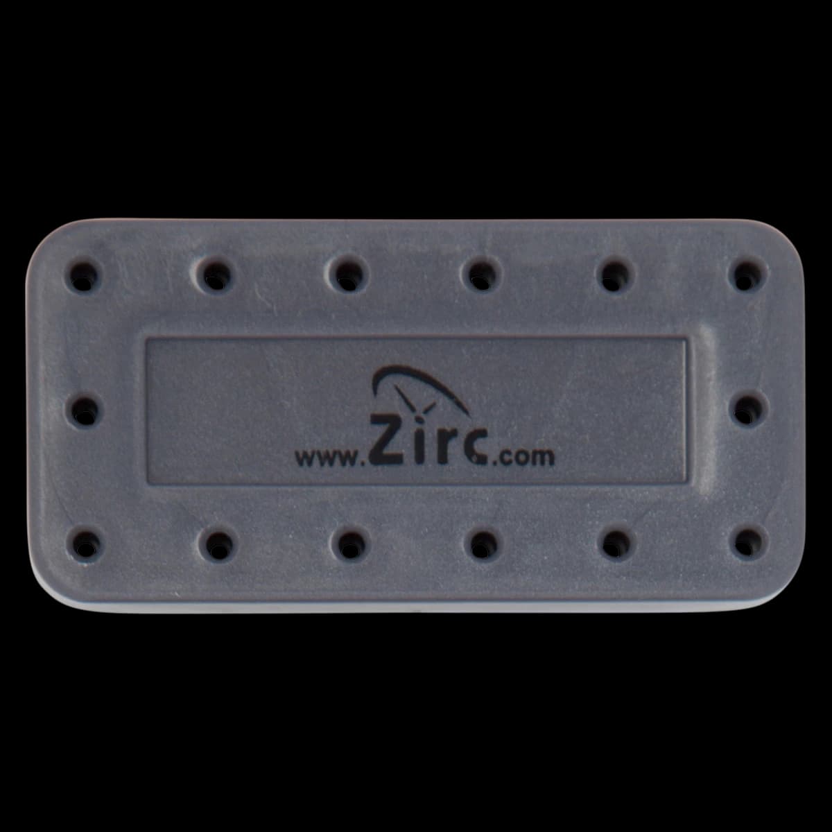 Zirc 14-Hole Magnetic Bur Block, Green, 50Z403D - Green 14-Hole Magnetic Bur Block - Image 1
