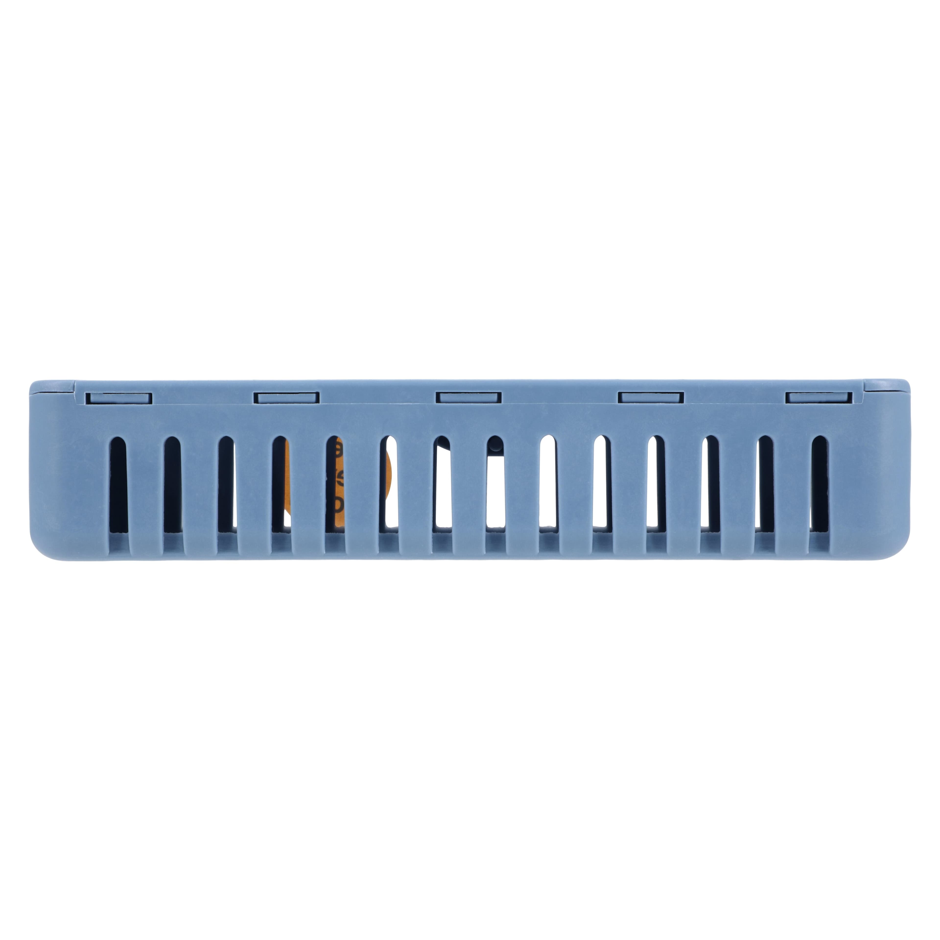 Zirc Compact Steri-Container, Blue, 7-1/8" x 1-1/2" x 1-1/2", Holds 8-12 Instruments, Autoclavable, 50Z905B thumbnail 4