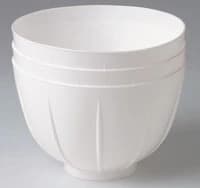 Dispos-A-Bowl Mighty Mixer Bowls, White, 4-7/8" Diameter x 3-1/4", 36/Pk, 50Z505 - Dispos-A-Bowl Mighty Mixer Bowls, White, 36/Pk, 50Z505 - Image 1