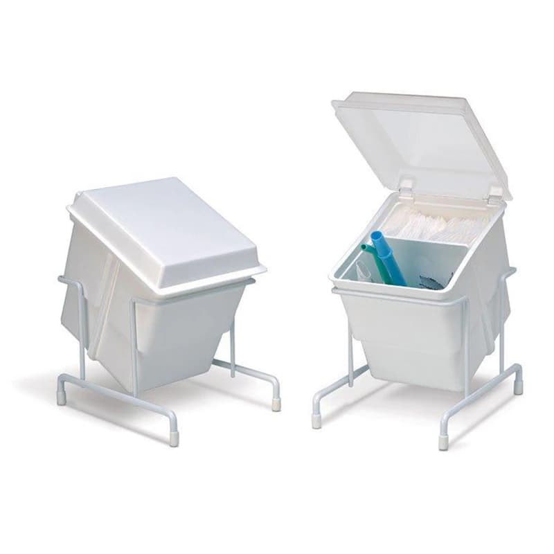 Zirc E-Z Storage Tub Organizer with Clear Cover, White, 1/Pk, 29R610 - E-Z Storage Tub Organizer with Clear Cover - Image 1