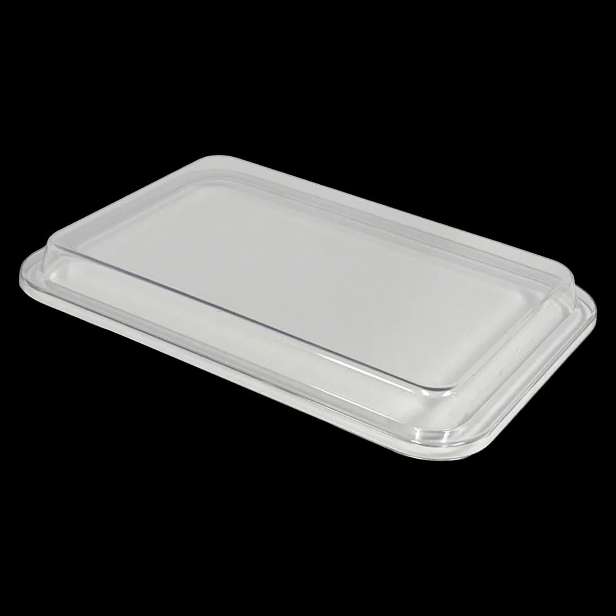 Zirc B-Lok Non-Locking Tray Cover, Clear, Fits B-Size Flat and Divided Trays, 14" x 10-1/8" x 5/16", 1/Pk, 20Z441 - Non-Locking B-Size Tray Cover - Image 1