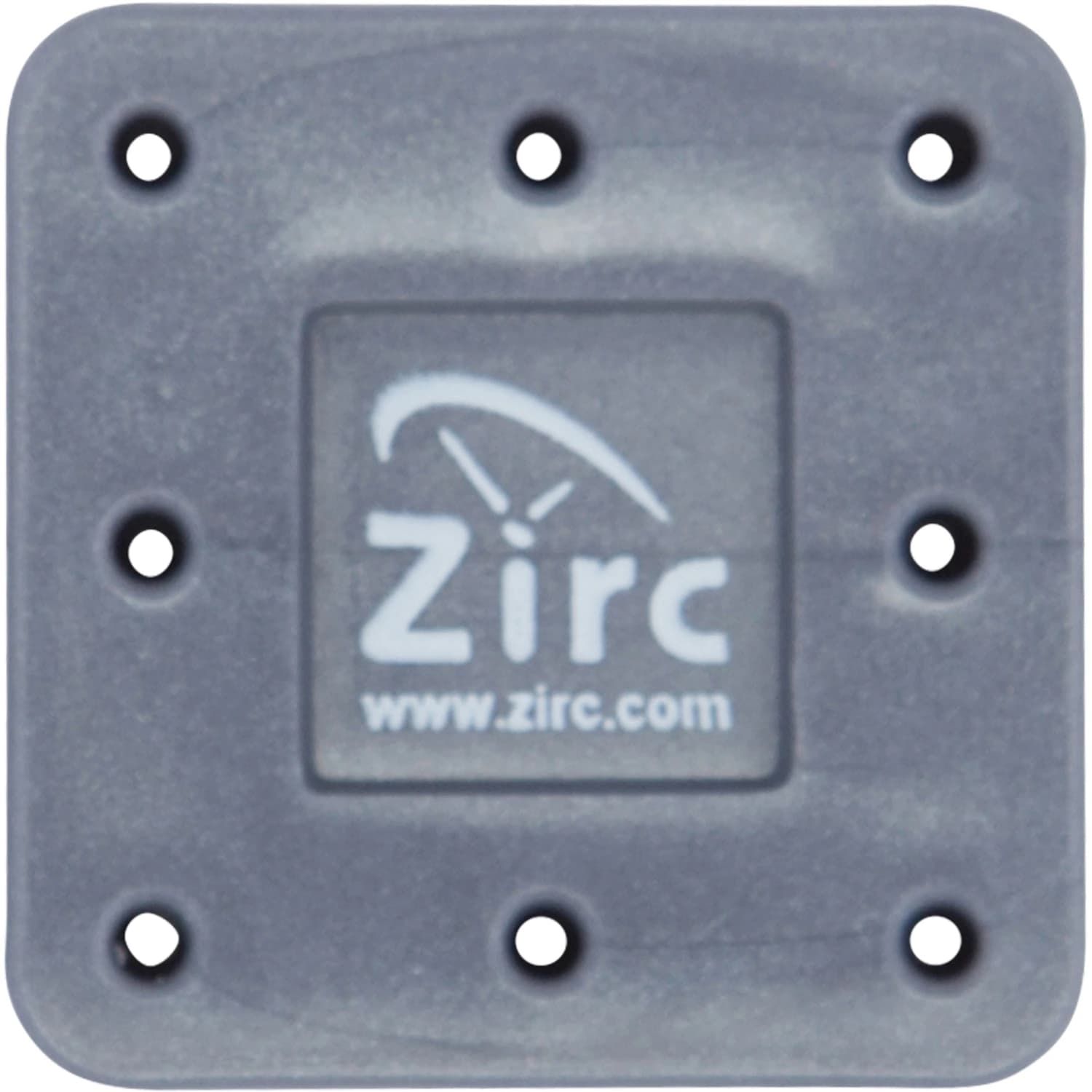 Zirc 8-Hole Magnetic Bur Block, Gray, Fits FG/RA/HP Burs, Autoclavable, 1 Each, 50Z400I - Grey 8-Hole Magnetic Bur Block - Image 1
