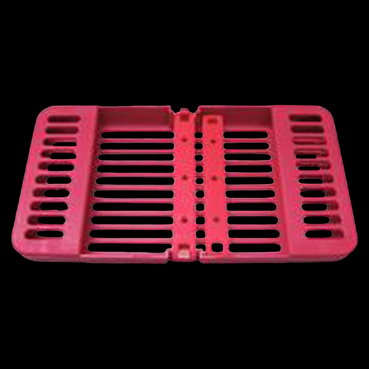 Zirc Dental Compact Cassette, 8-Instrument, Neon Pink, 1/Pk, 50Z915S - Compact Cassette, 8-Instrument, Neon Pink, 1/Pk, 50Z915S - Image 1