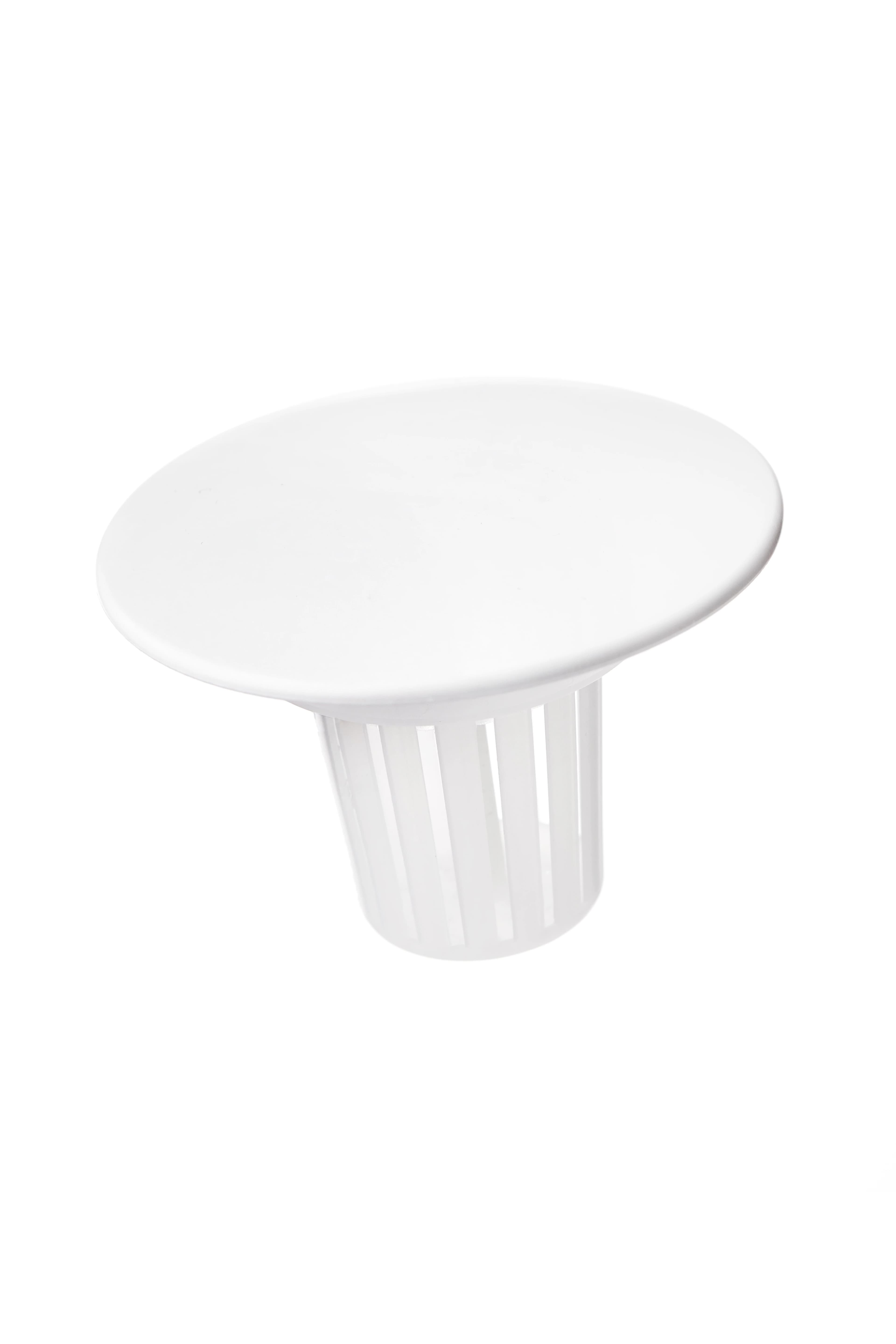 Zirc Dispos-A-Screen Cuspidor Screen, Small, White, 1-5/8", 144/Box, 51Z200V - White Cuspidor Screens Small Pack of 144 - Image 1