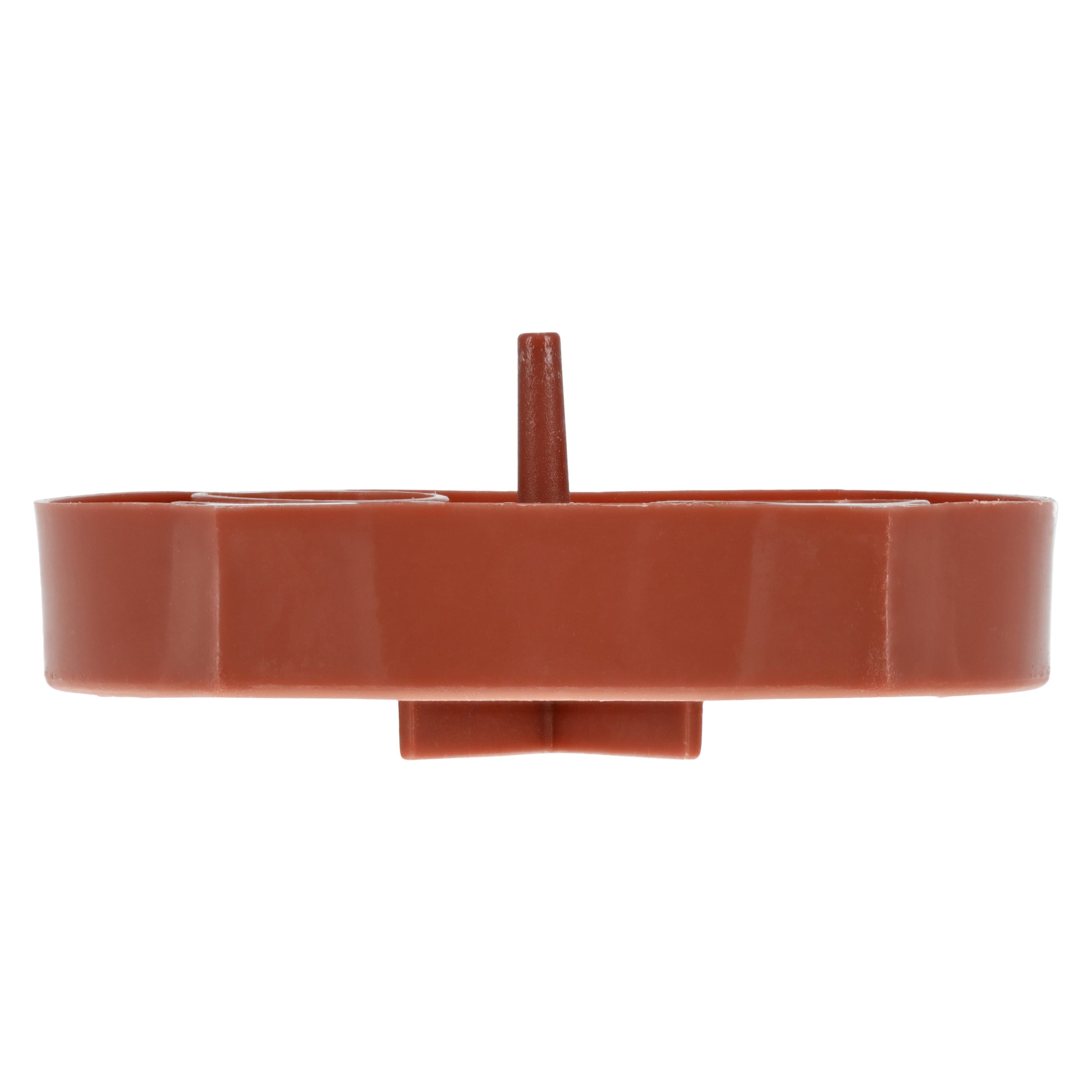 Zirc Dispos-A-Screen Evacuation Traps, Coral, 2-5/8" Diameter, 144/Pack, #51Z050V thumbnail 3
