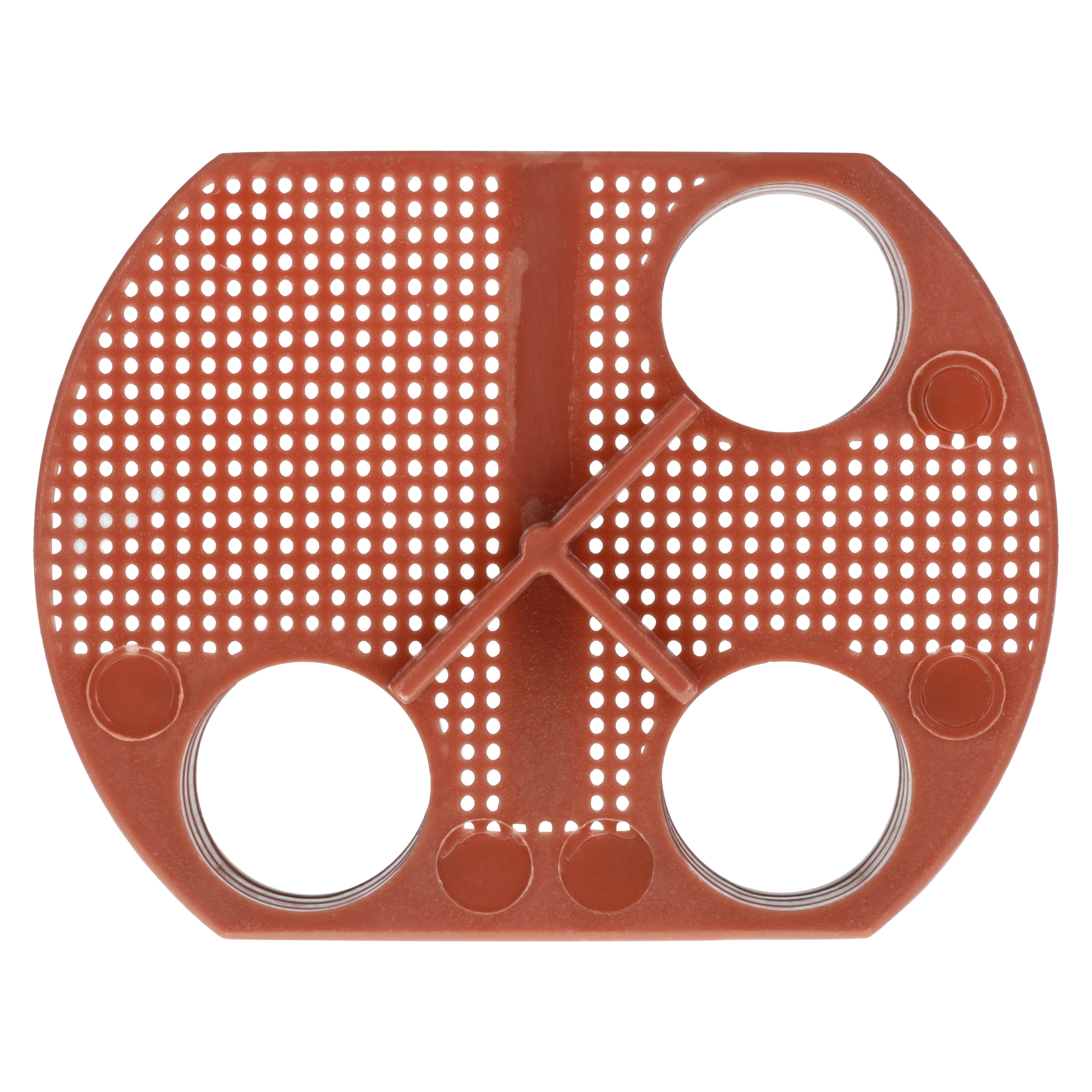 Zirc Dispos-A-Screen Evacuation Traps, Coral, 2-5/8" Diameter, 144/Pack, #51Z050V thumbnail 5