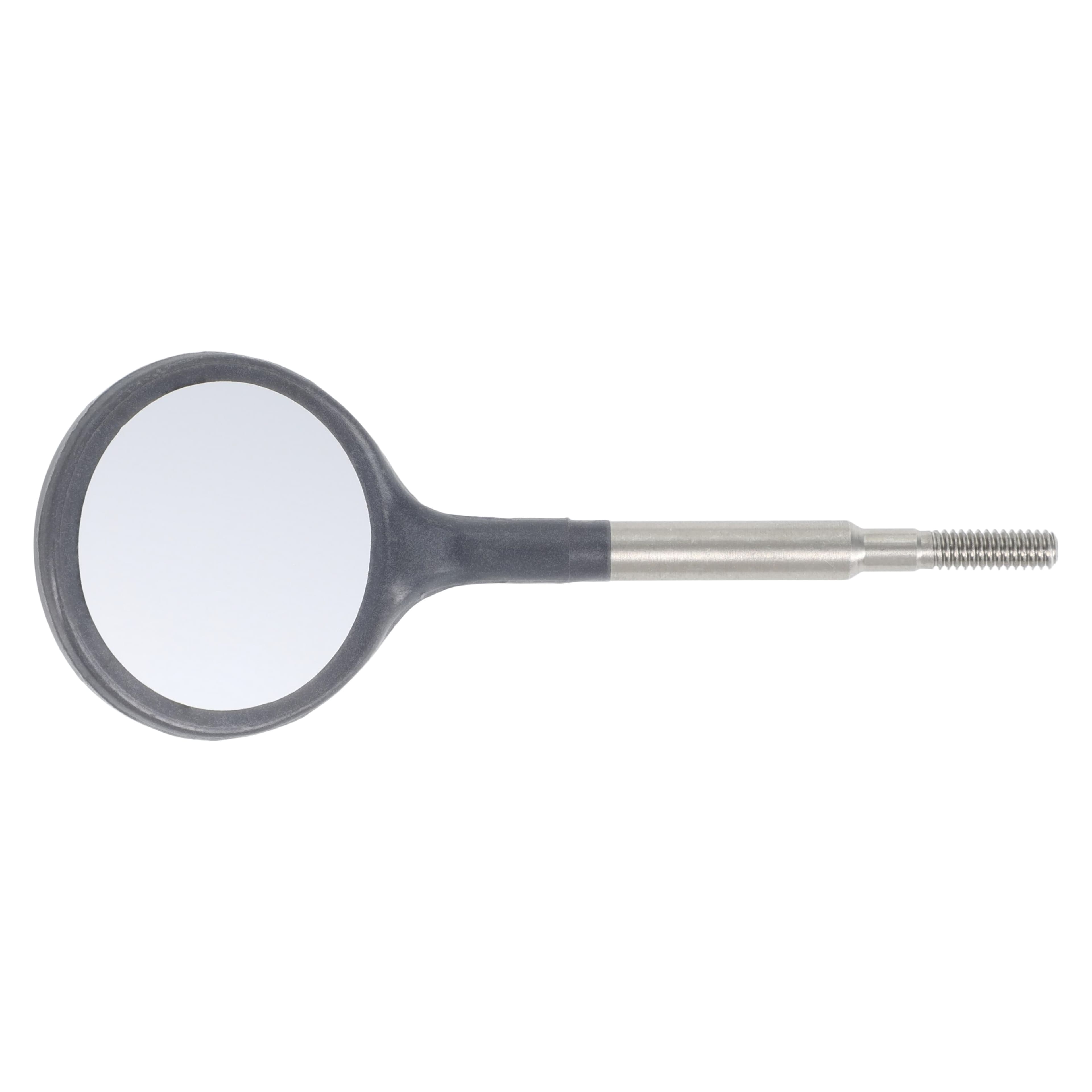 Zirc Crystal HD® #4 Grey Resin Mouth Mirror Screw-On Heads, Cone Socket, 12/Pack, 50Z371I thumbnail 3