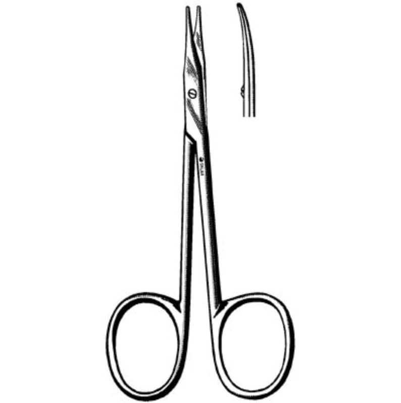 Sklar Instruments Stevens Tenotomy Scissors, Curved, 4-1/2", Stainless Steel, Non-Sterile, Reusable, Each - Scissors Stevens Tenotomy - Image 1