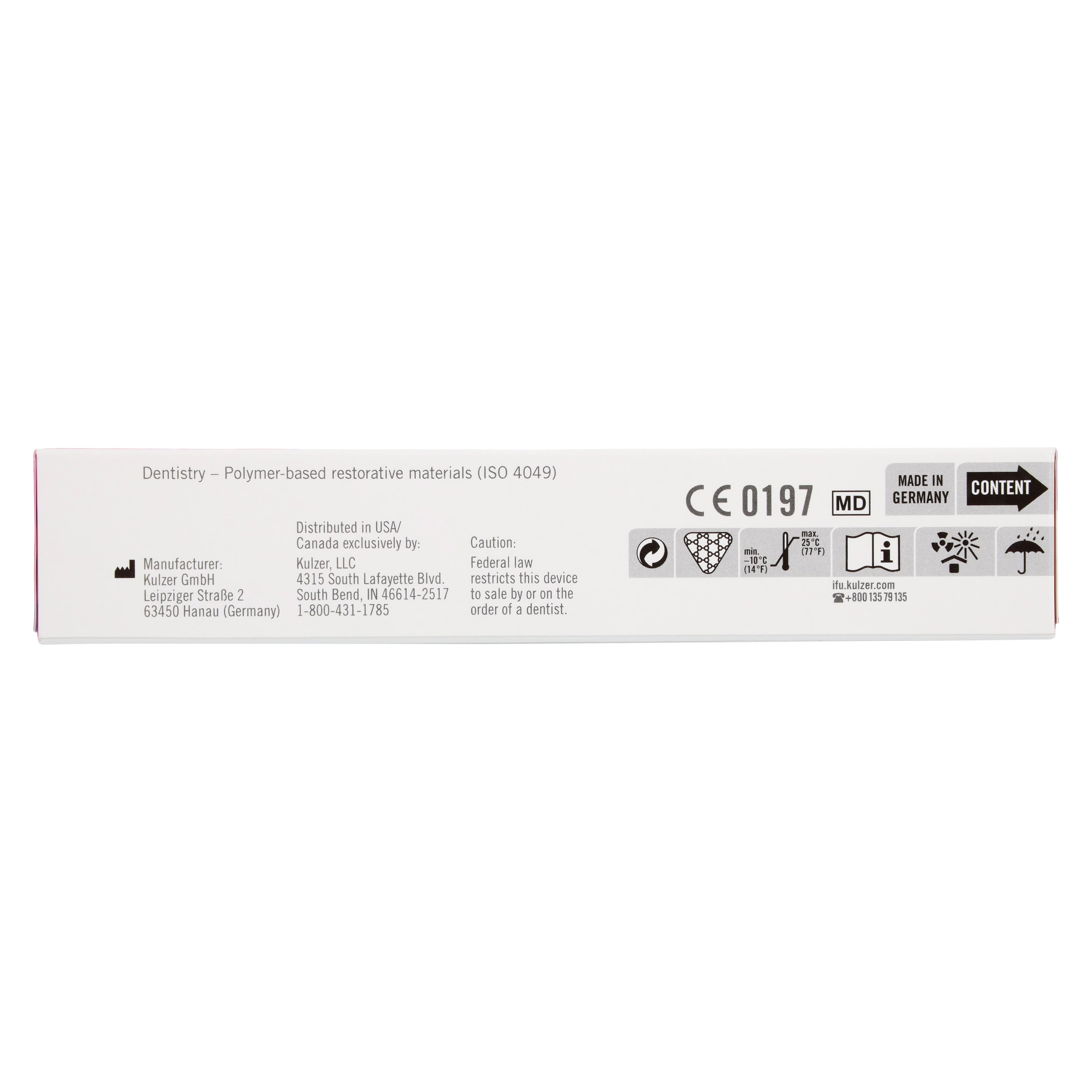Kulzer Venus Pearl Nanohybrid Composite Syringe Refill, Shade A3.5, 3 g, 1/Pk, 66048179 thumbnail 5