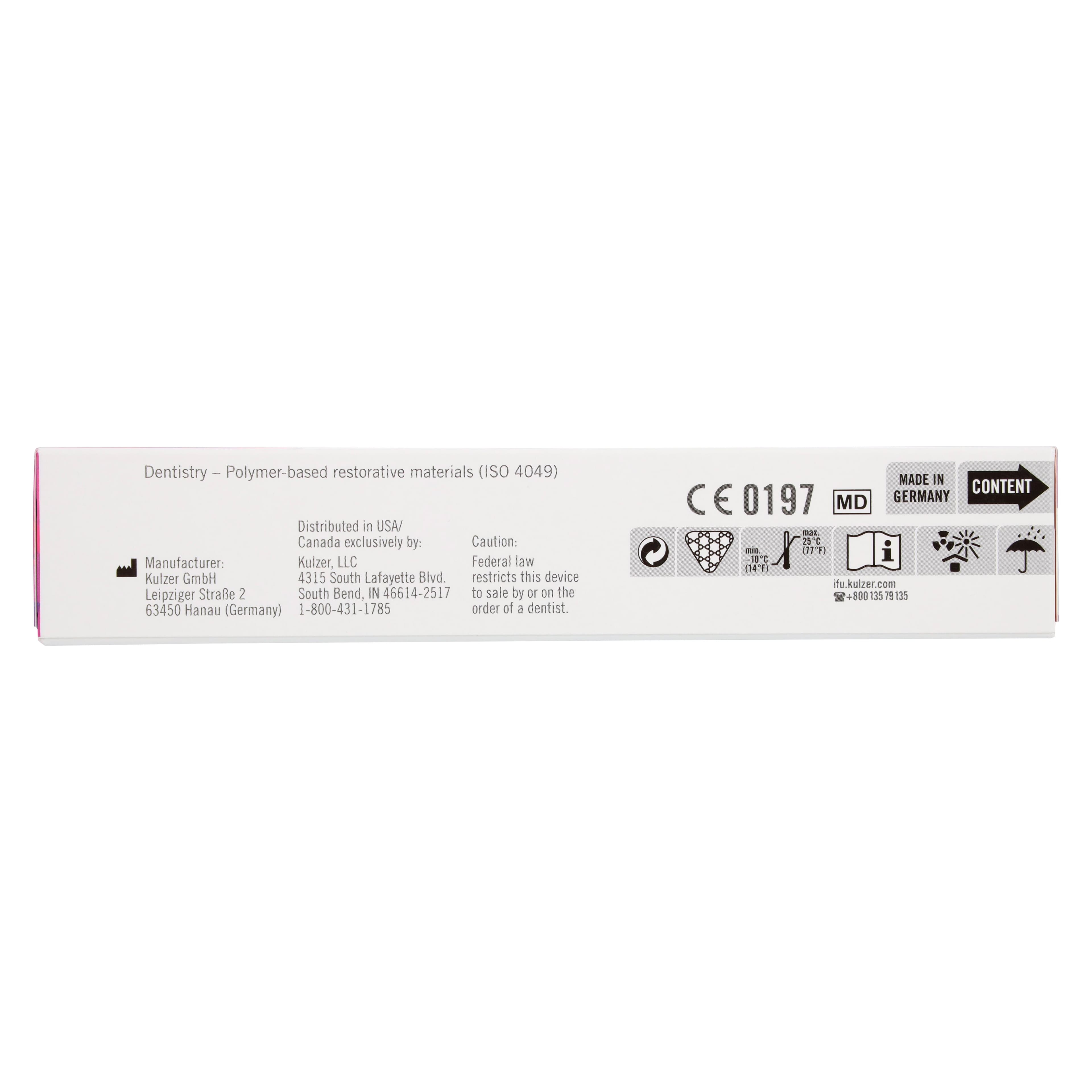 Venus Pearl Nanohybrid Composite Syringe Refill, Shade B1, 3 g, 1/Pk, 66048182 thumbnail 6