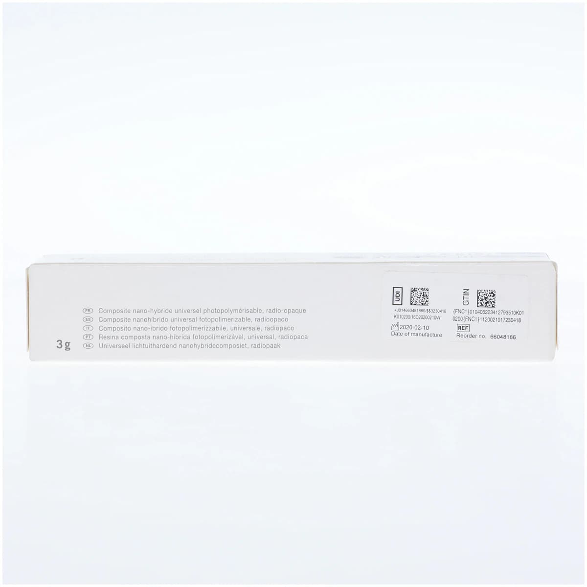 Kulzer Venus Pearl Nanohybrid Composite Syringe Refill, Shade C2, 3g, 66048186 thumbnail 3