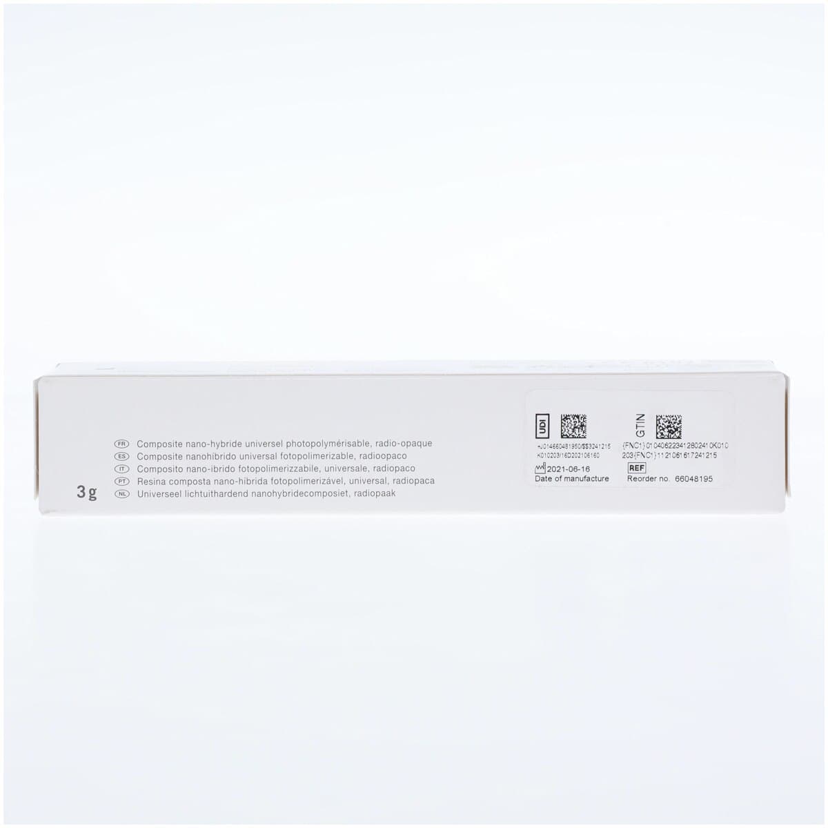 Kulzer Venus Pearl Nanohybrid Composite Syringe Refill, Shade OB (Opaque Bleach), 3 g, 1/Pk, 66048195 thumbnail 3