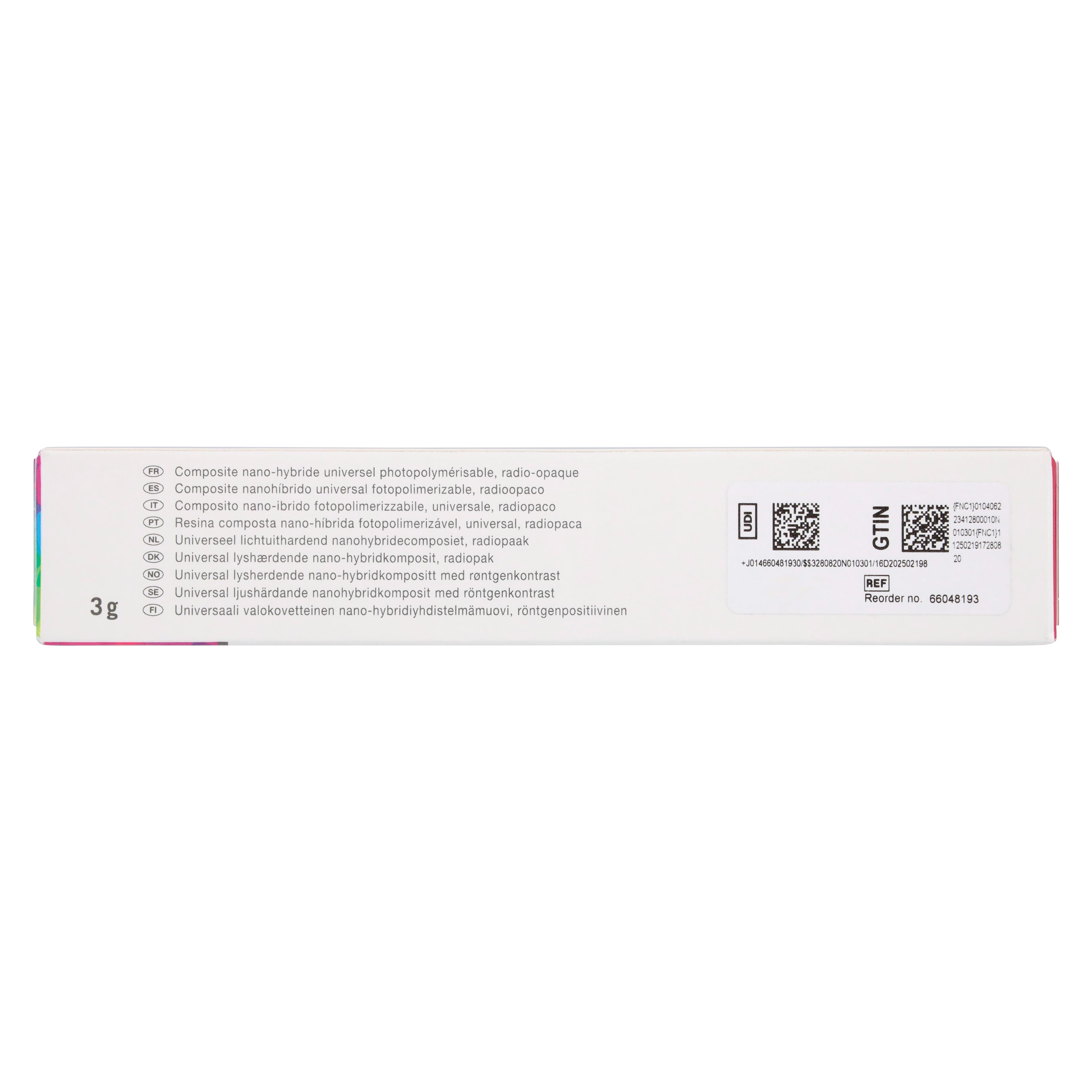 Kulzer Venus Pearl Nanohybrid Composite Syringe Refill, Shade BL (Bleach Light), 3 g, 66048193 thumbnail 7