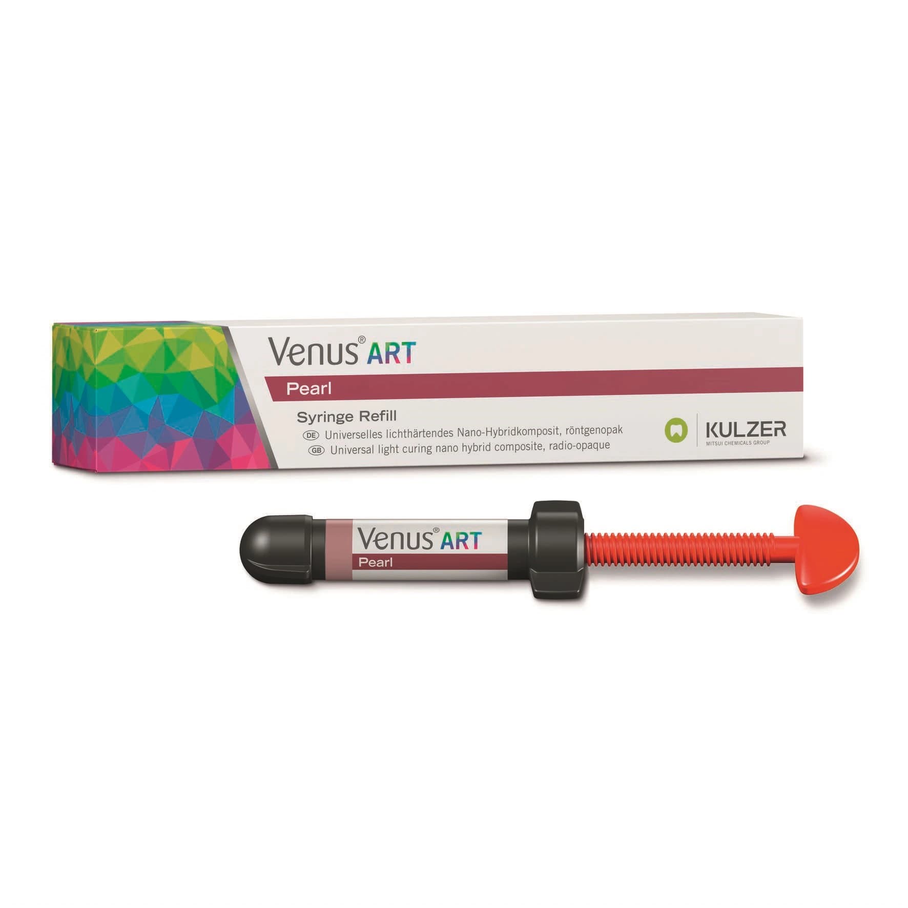 Kulzer Venus Pearl Nanohybrid Composite Syringe Refill, Core Shade, 3 g, 1 Syringe, 66048200 - Venus Pearl Shade CO 3g Syringe Refill - Image 1