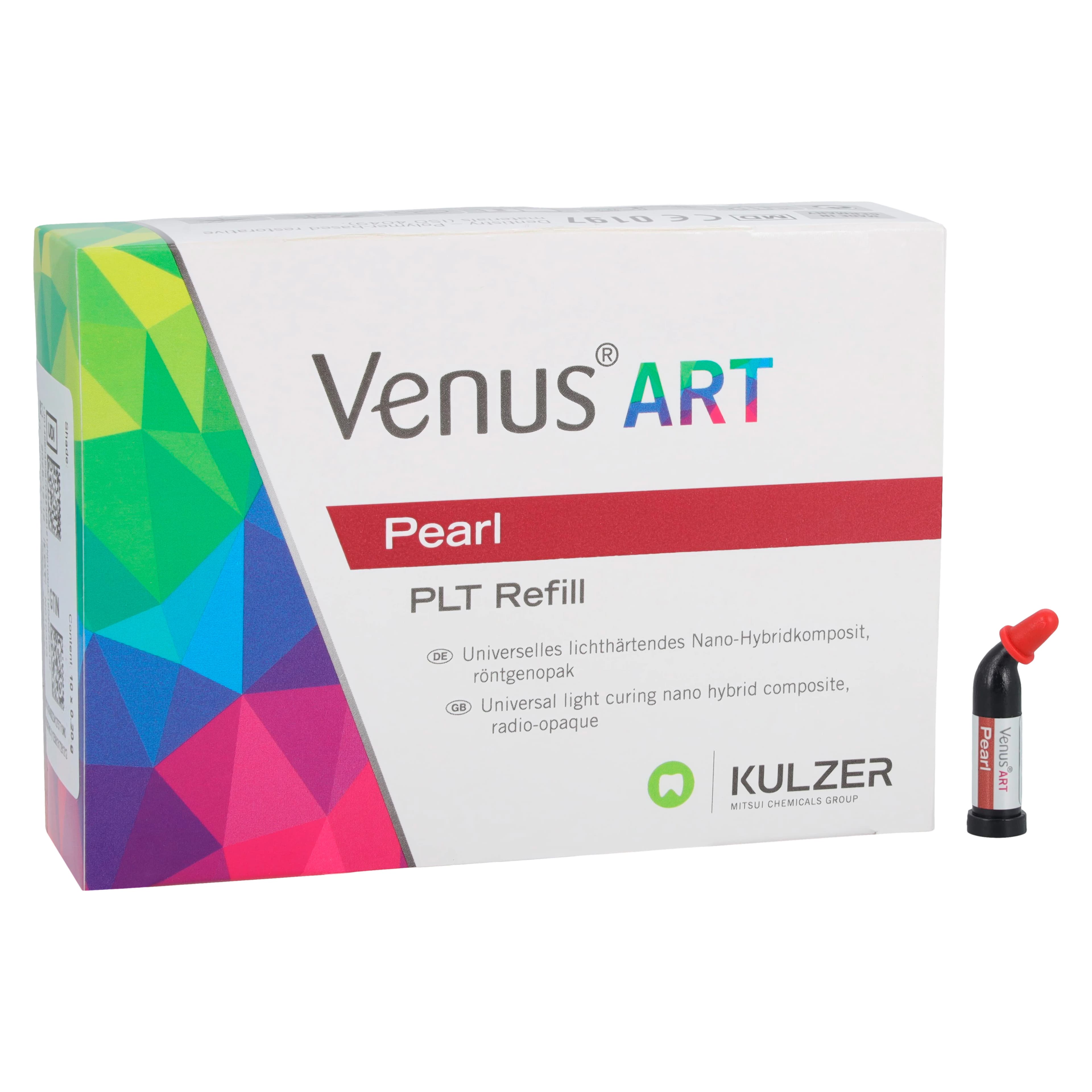 Venus Pearl Nanohybrid Composite PLT Refill, Shade B2, 0.2 g, 20/Pk, 66048148 - Venus Pearl Shade B2 .2g PLT Refills Pack of 20 - Image 1