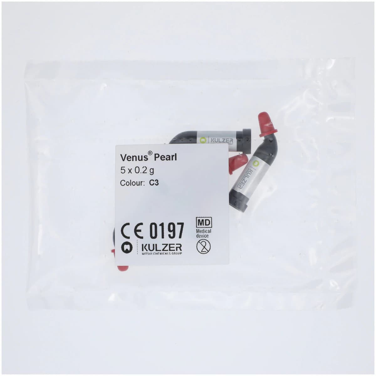 Venus Pearl Nanohybrid Composite PLT Refill, Shade C3, 0.2 g, 20/Pk, 66048162 thumbnail 6
