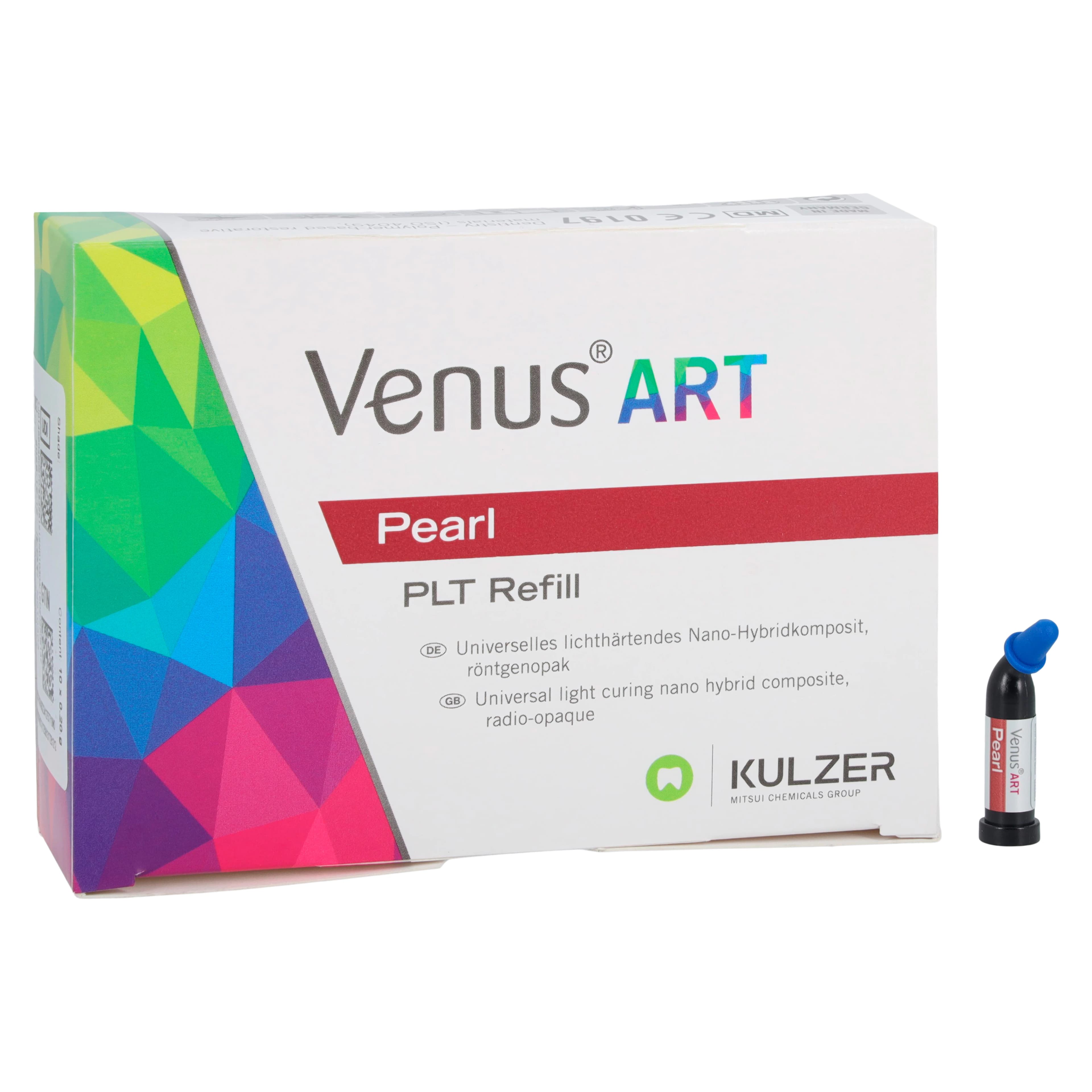 Venus Pearl Nanohybrid Composite PLT Refill, Shade BL (Bleach Light), 0.2 g, 10/Pk, 66048096 - Venus Pearl Shade BL .2g PLT Refills Pack of 10 - Image 1