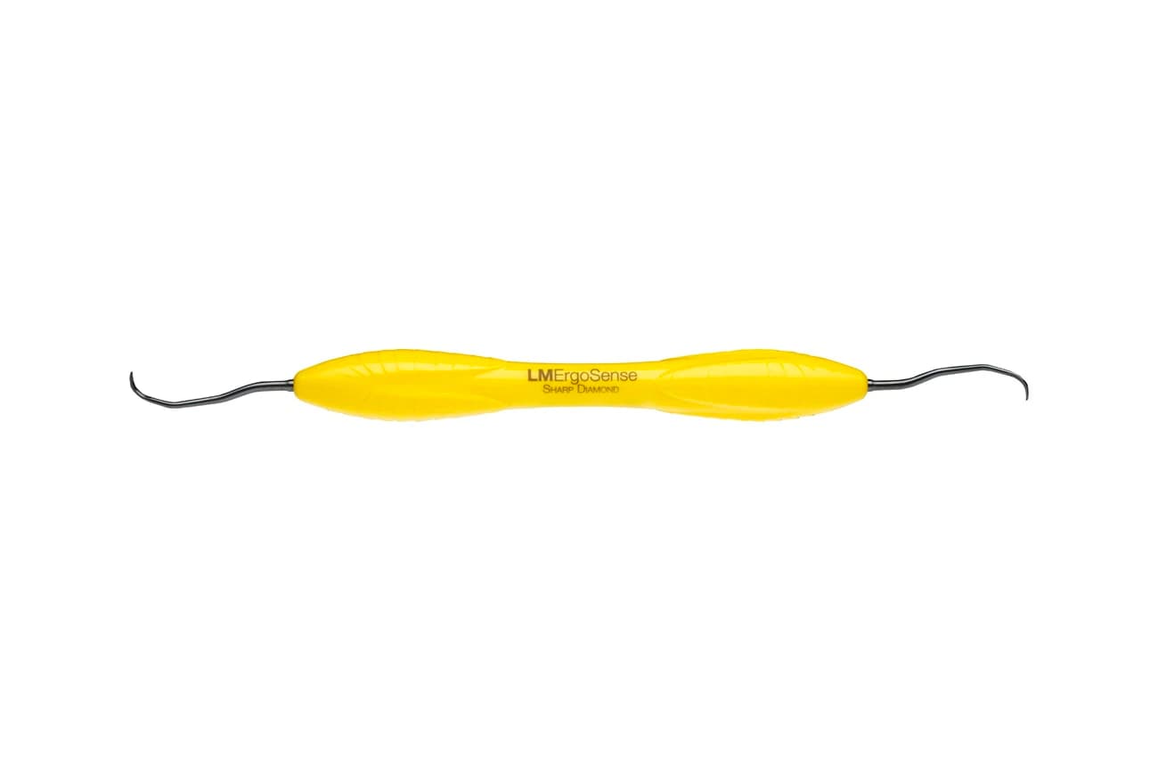 LM-Syntette Sharpen-Free Standard Dual Gracey Curette, Double-Ended, ErgoSense Handle, LM215-216 - Sharpen-Free Standard Dual Gracey Syntette Curette - Ergosense Handle - Image 1