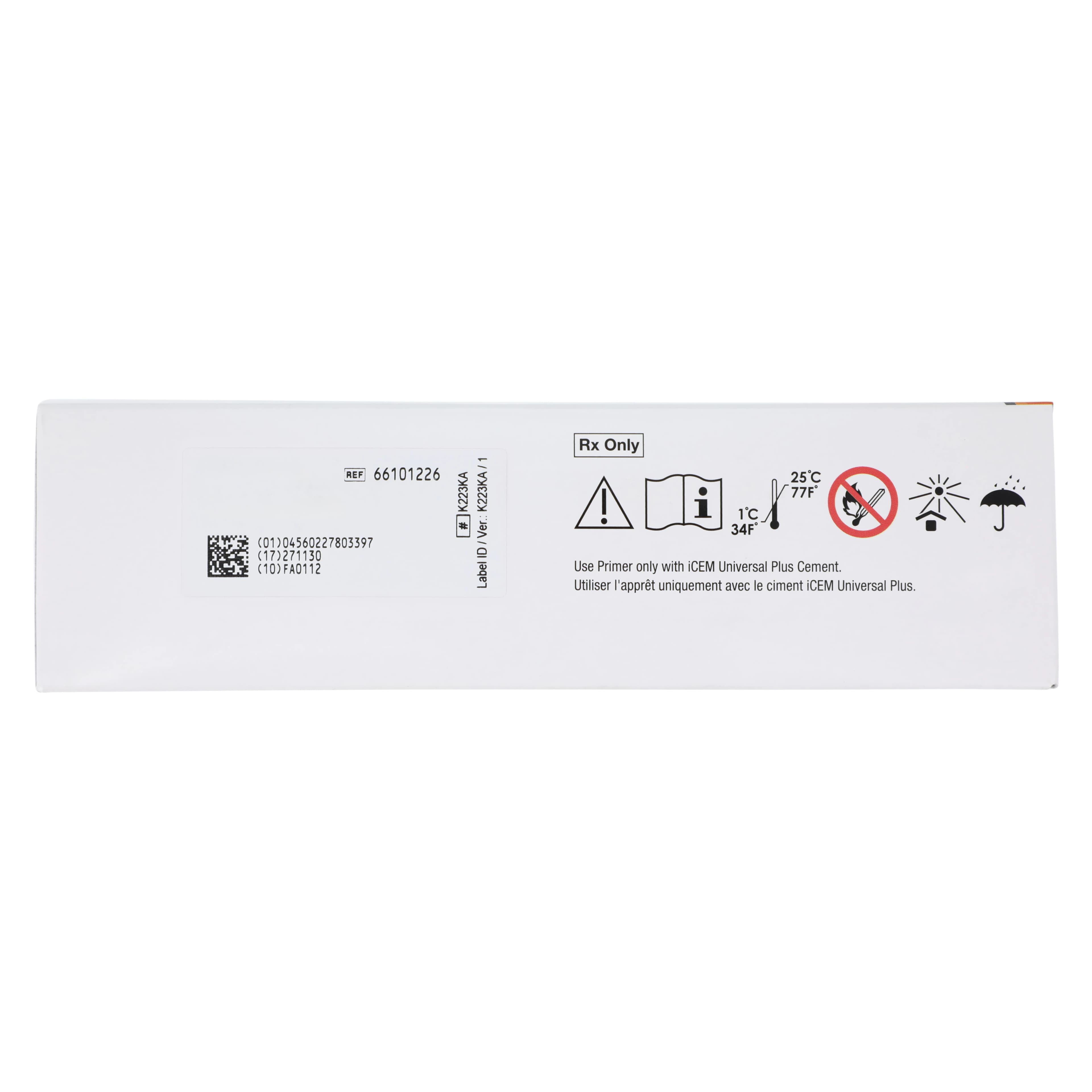 iCEM Universal Plus Trial Kit, Translucent, Dual-Cure Resin Cement with Primer, 4.8 mL Syringe + 5 mL Primer, 66101226 thumbnail 12