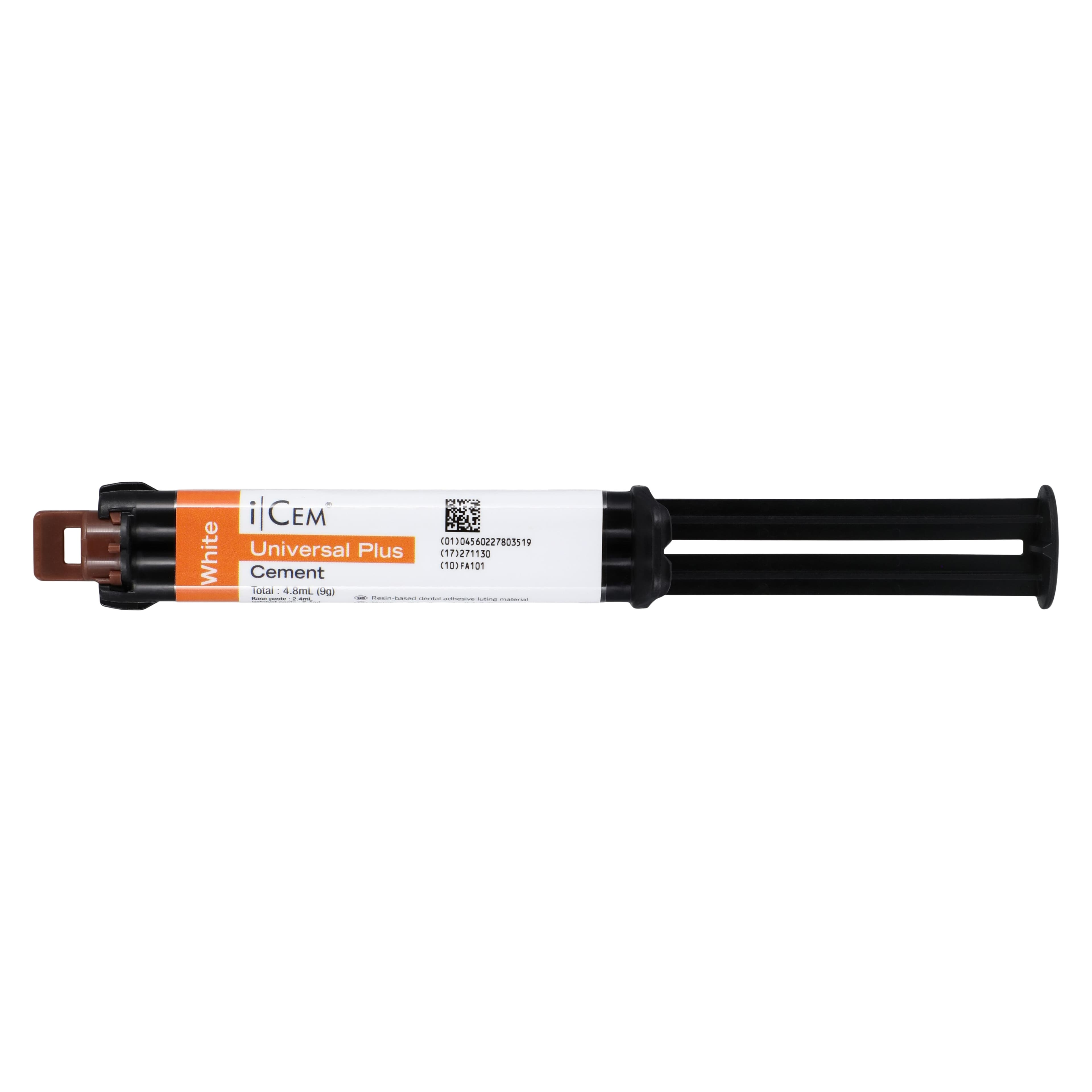 iCEM Universal Plus Resin Cement Syringe, White, 9g (4.8 mL), Refill, 1 Syringe, 66101219 thumbnail 3