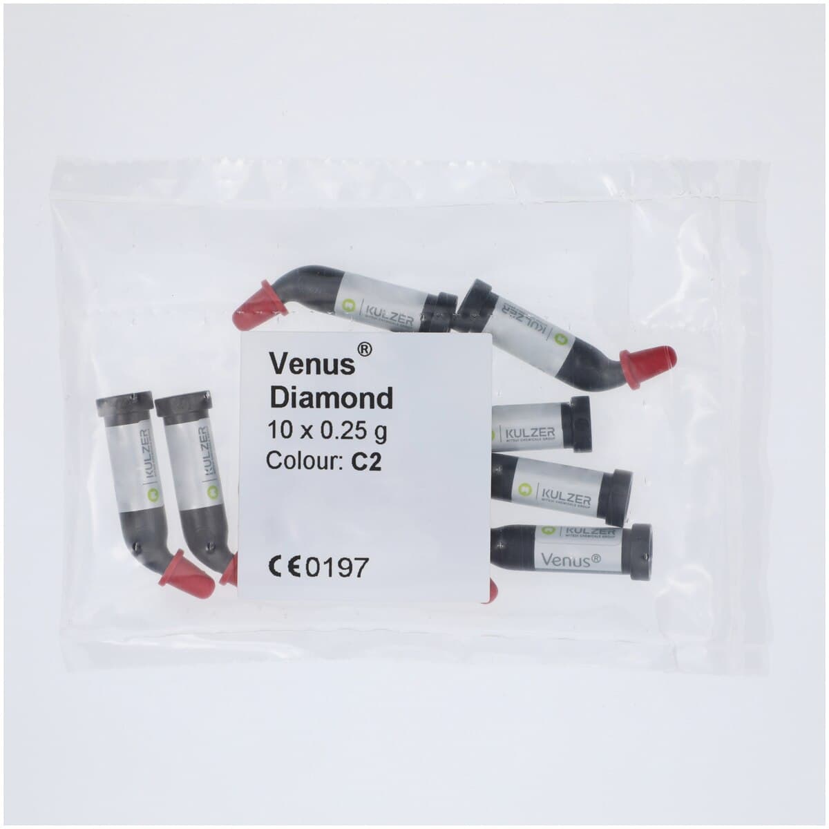 Venus Diamond Nanohybrid Universal Composite, PLT Refill, Shade C2, 0.25 g, 20/Pk, 66039018 thumbnail 7