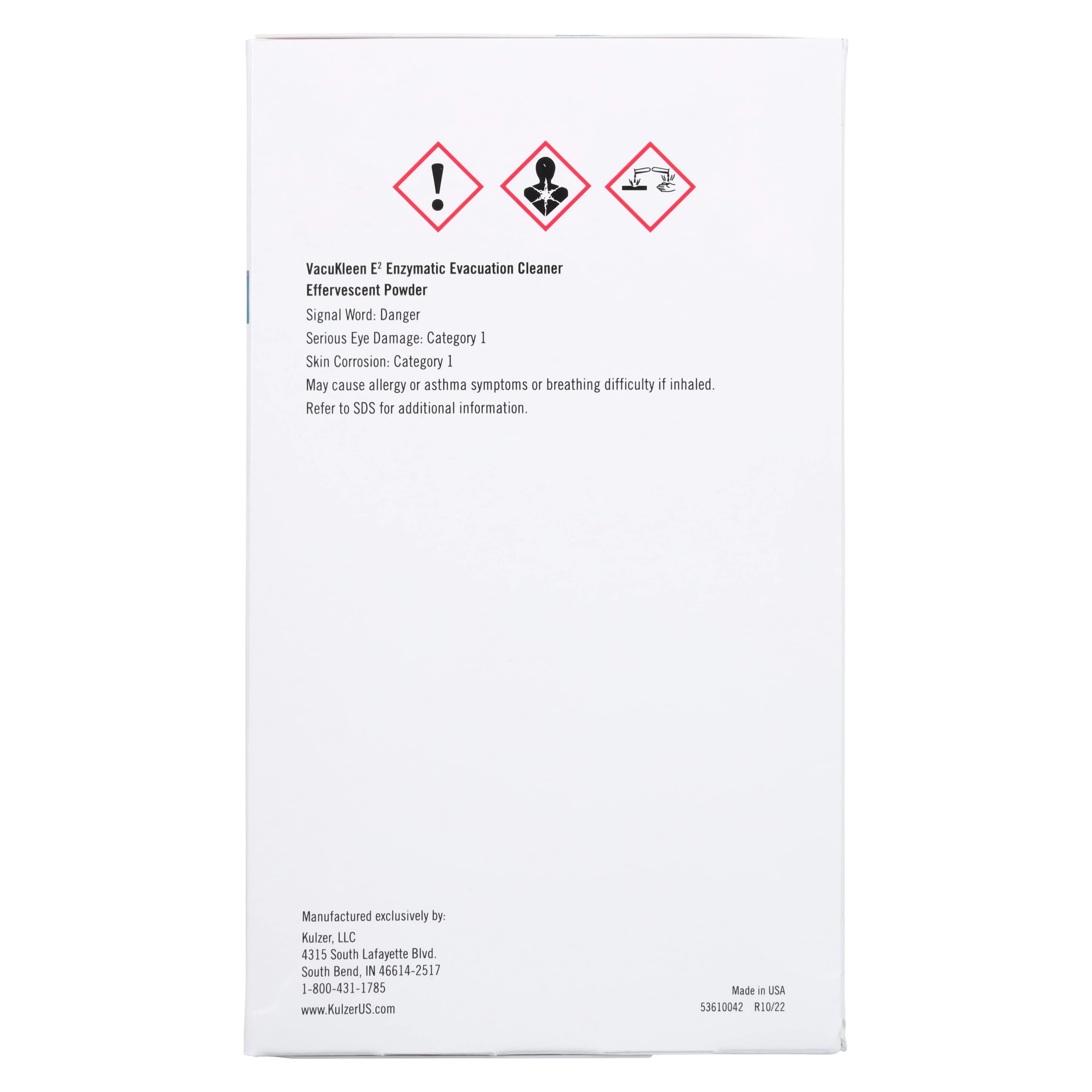 VacuKleen E2 Evacuation System Cleaner, Unit-Dose 28 g Pouches for Gallons, Lemon Scent, 25/Box, 50036102 thumbnail 4