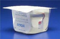 Cardinal Health Precision Specimen Container, 4 oz, Sterile, Clear, Leakproof, 100/Case - Specimen Container For Or - Image 1