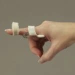 DeRoyal LMB Extension Splint PIP Wire/Foam, Spring Coil Finger Assist, 2-3/4" - Spring Coil Finger Assist - Image 1